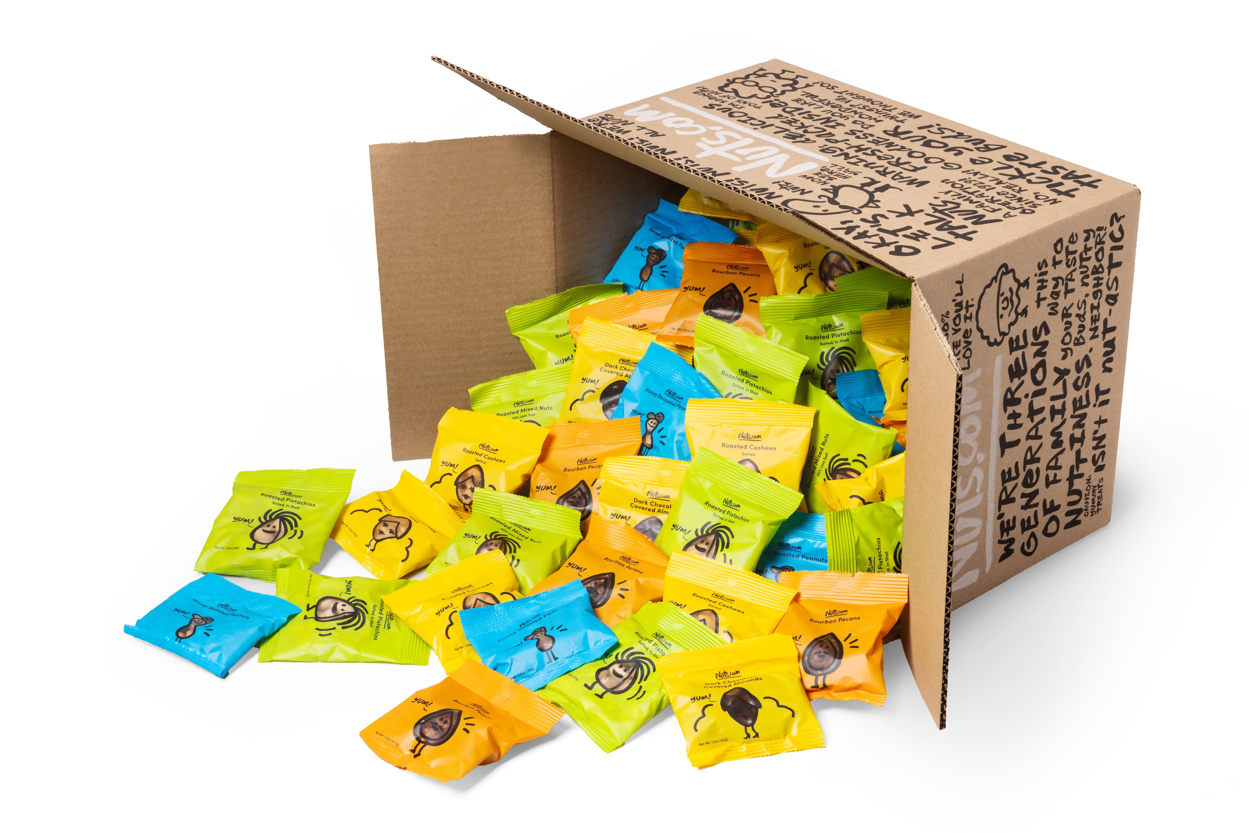 NUTS × 802PRODUCTS コラボ BRIESTA 激レア3個セット Office Hits Mega Variety Pack | Fresh & High-Quality | Nuts.com