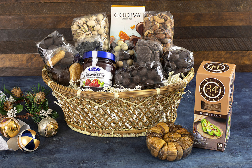 grande gourmet basket - gift baskets - gifts - nuts.com