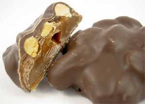 Dark Chocolate Peanut Clusters