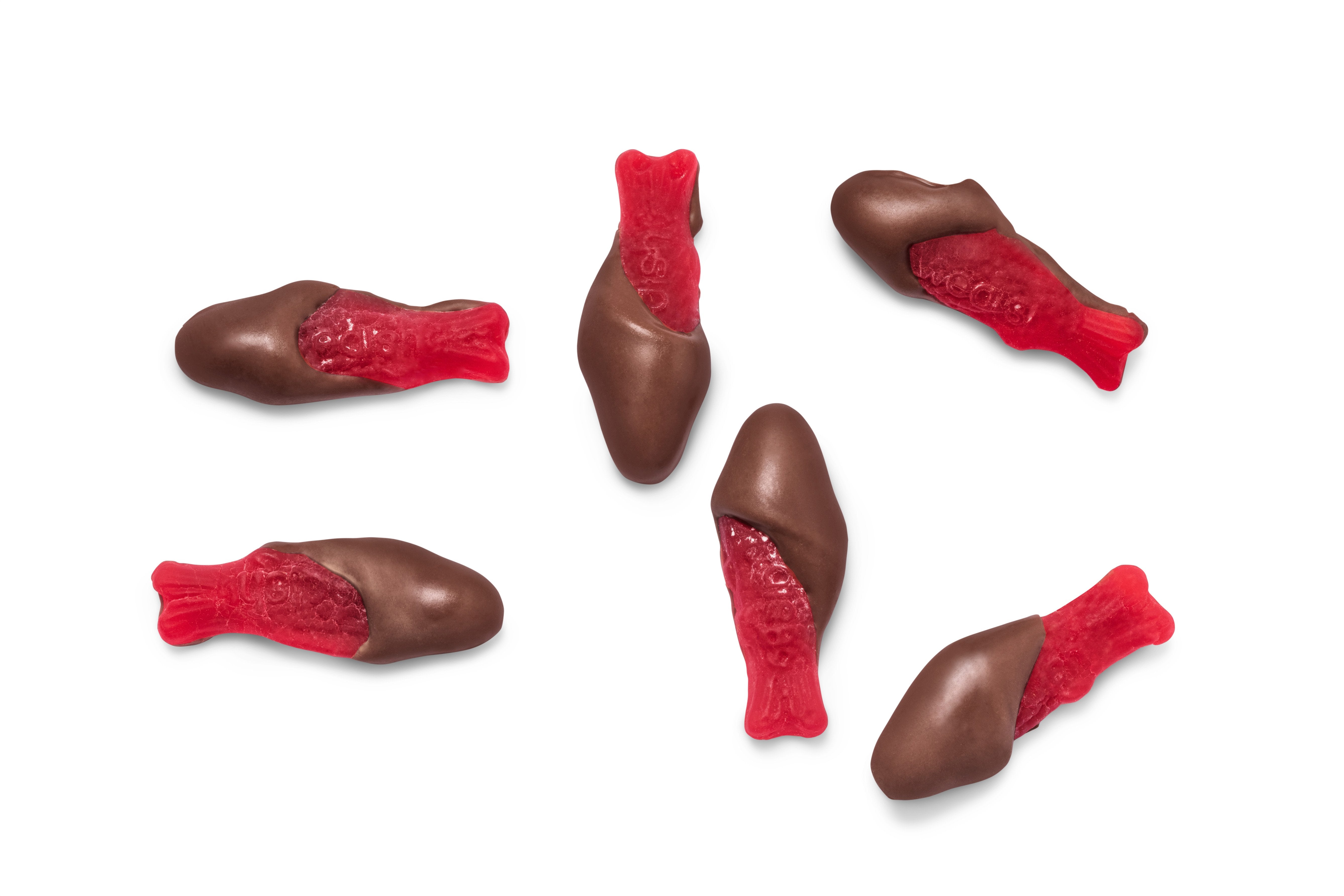 Milk Chocolate Dipped Swedish Fish