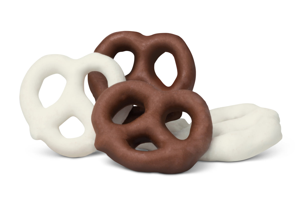 Black & White Pretzels