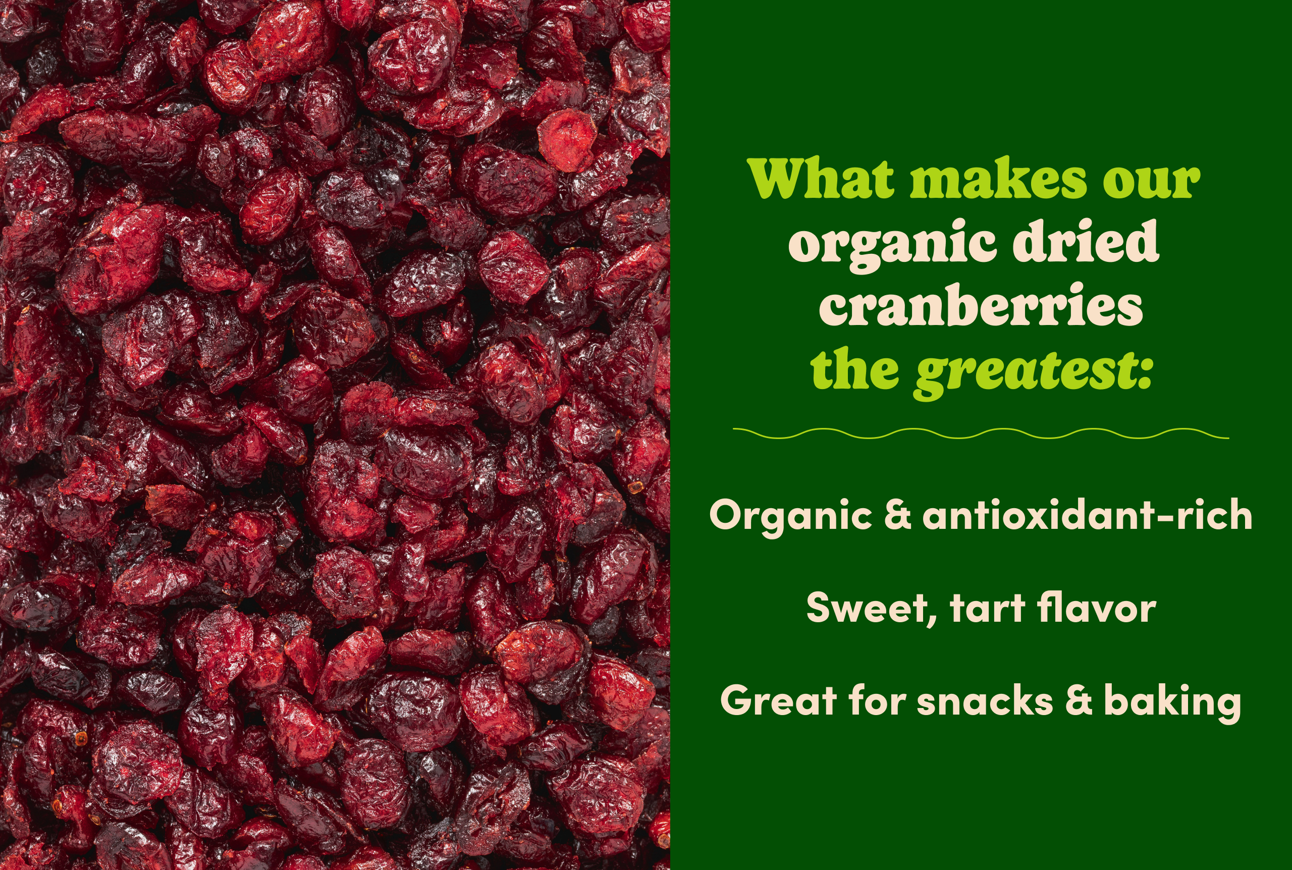Organic Dried Cranberries
