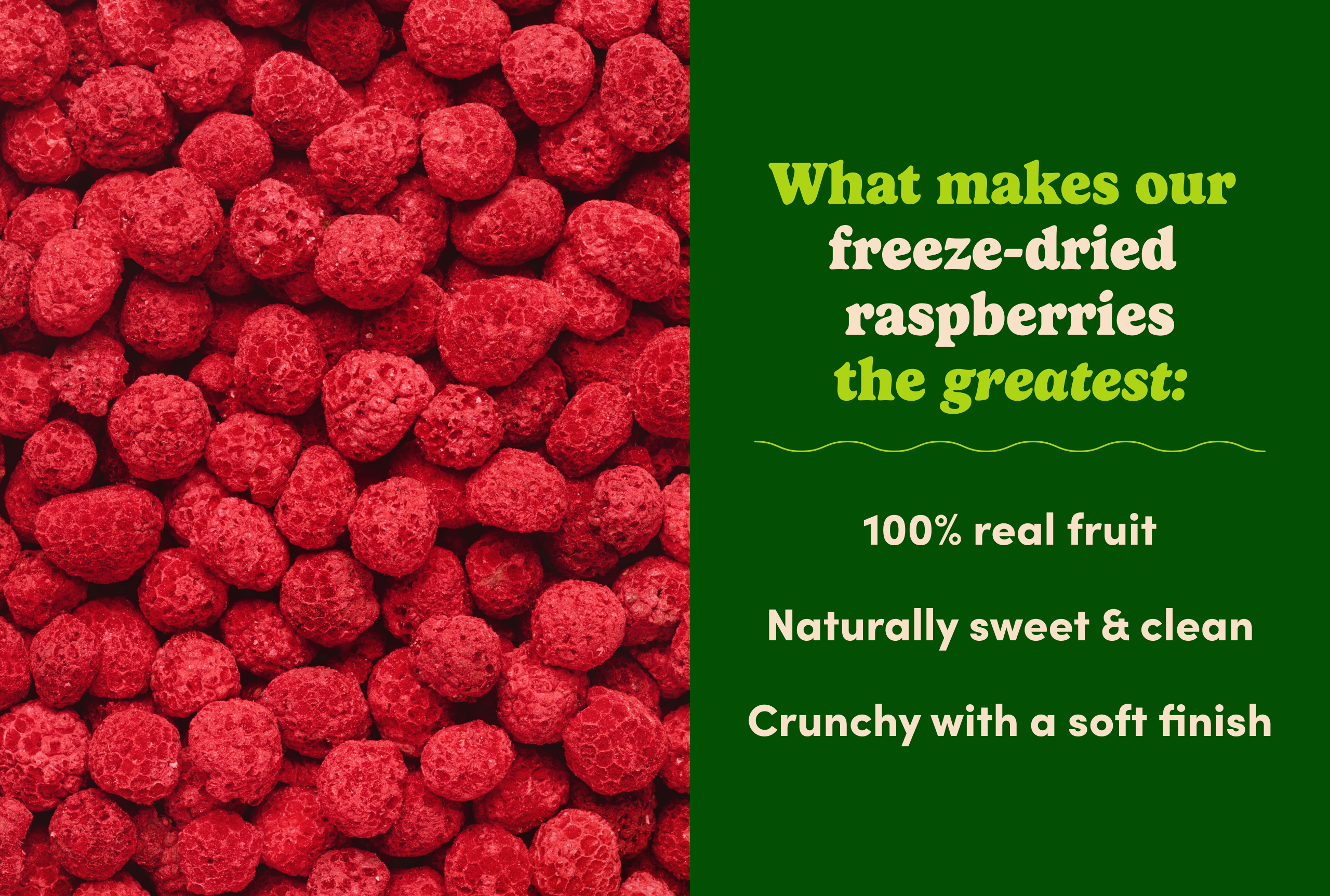 Freeze-Dried Raspberries
