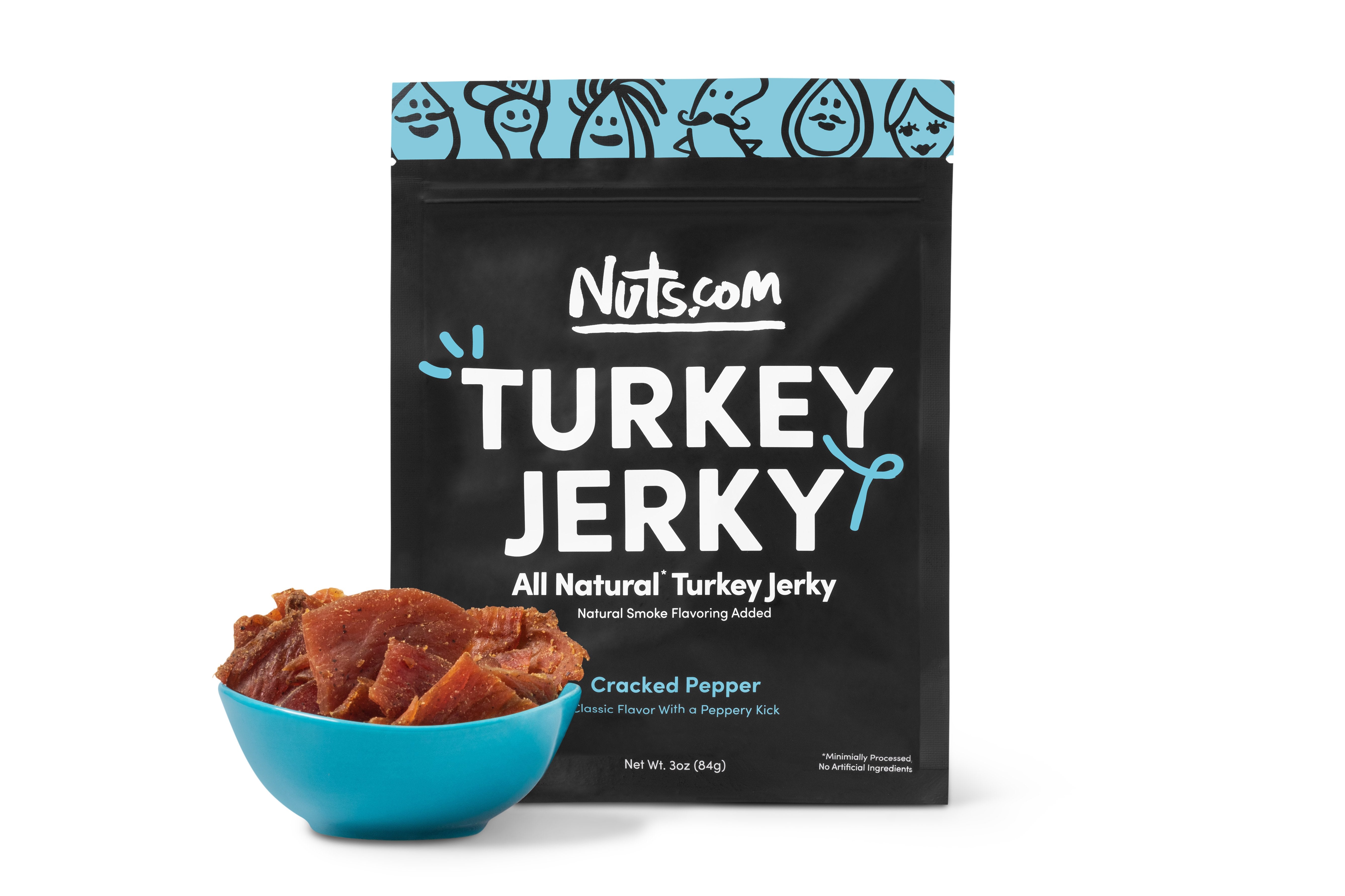Cracked Pepper Turkey Jerky