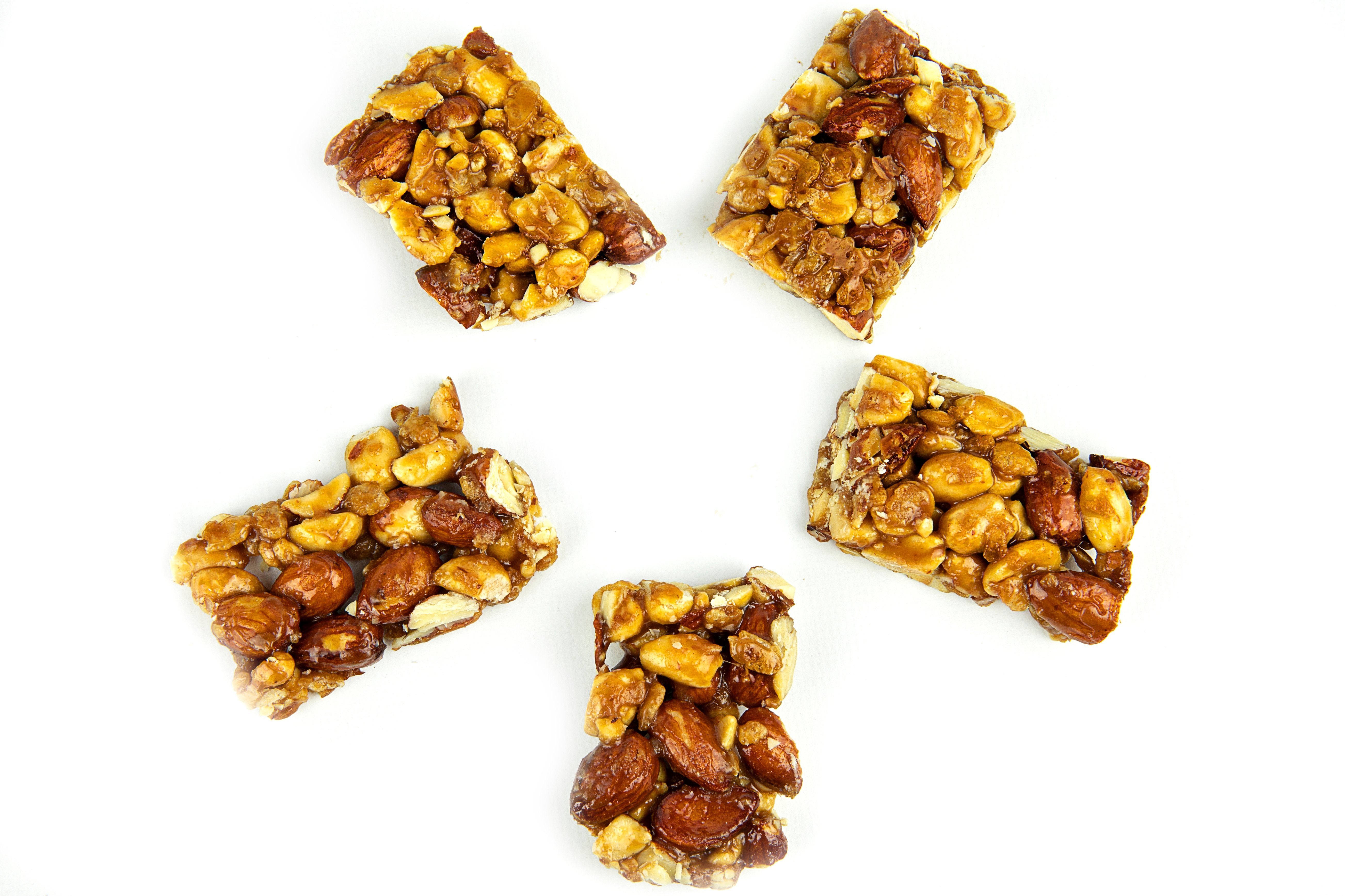Almond Salted Caramel Bitty Bars