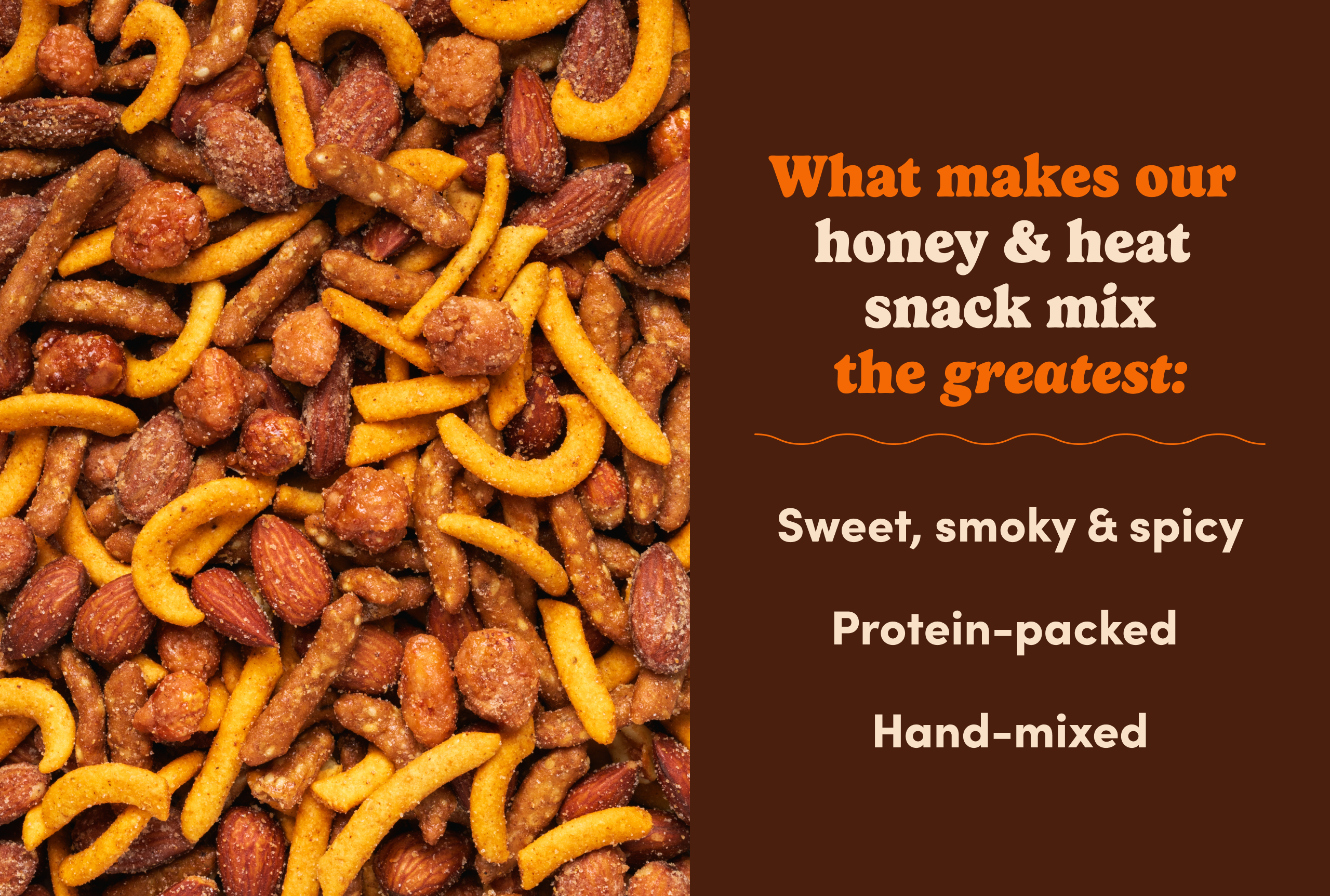 Honey & Heat Snack Mix - Single Serve