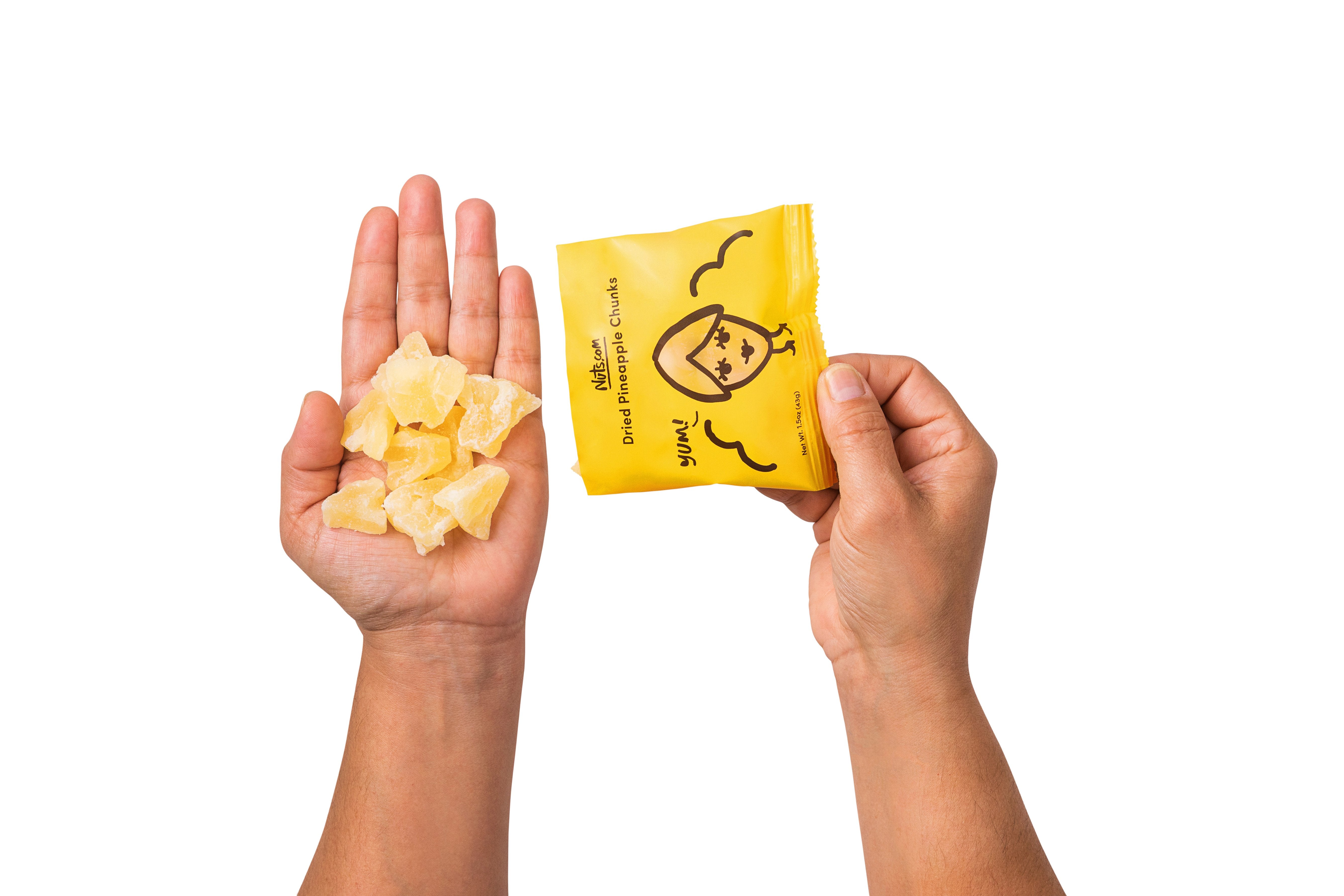 Dried Pineapple (Chunks) - Single Serve
