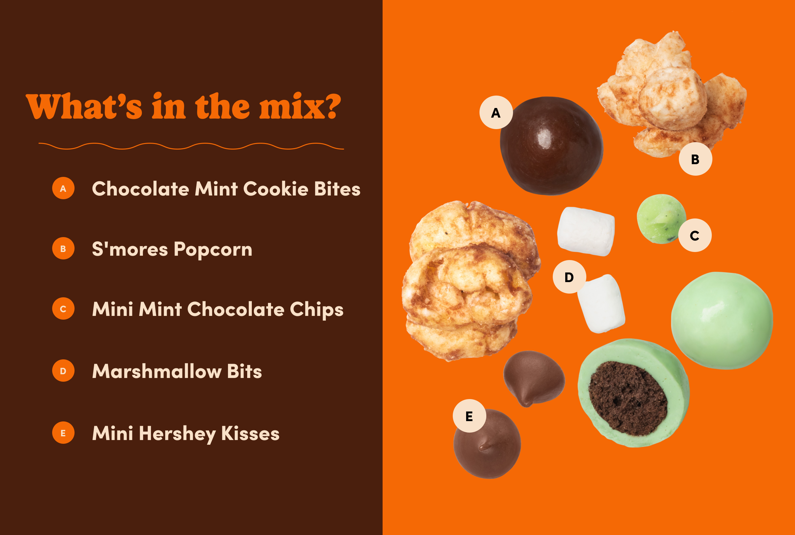 Peppermint Hot Cocoa Snack Mix