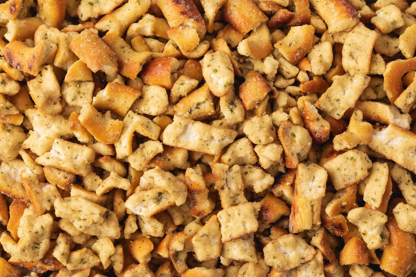 Garlic Parmesan Pretzel Pieces