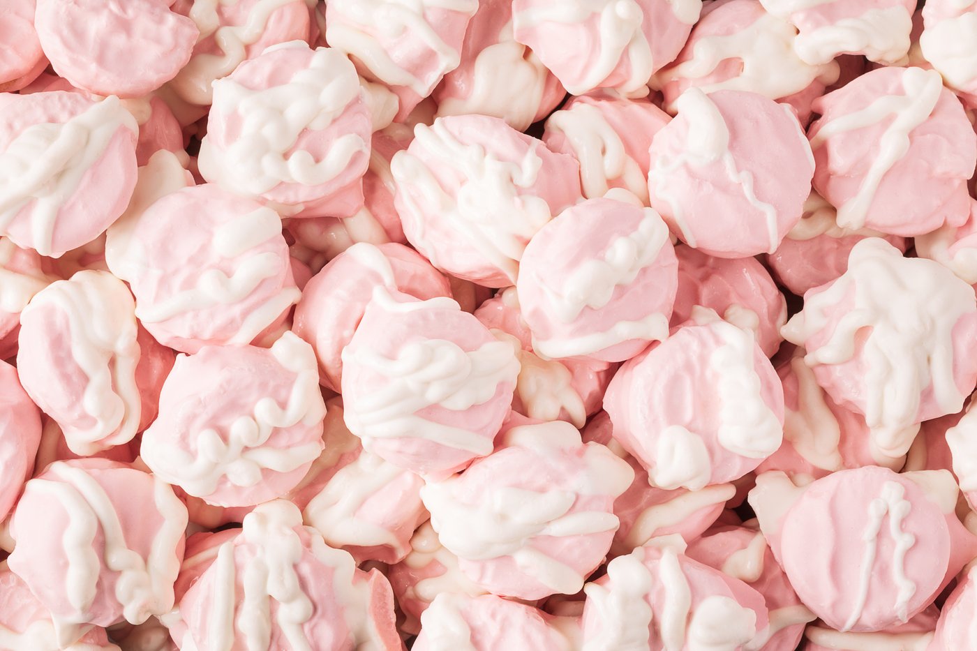 Strawberry Covered Sandwich Cookies