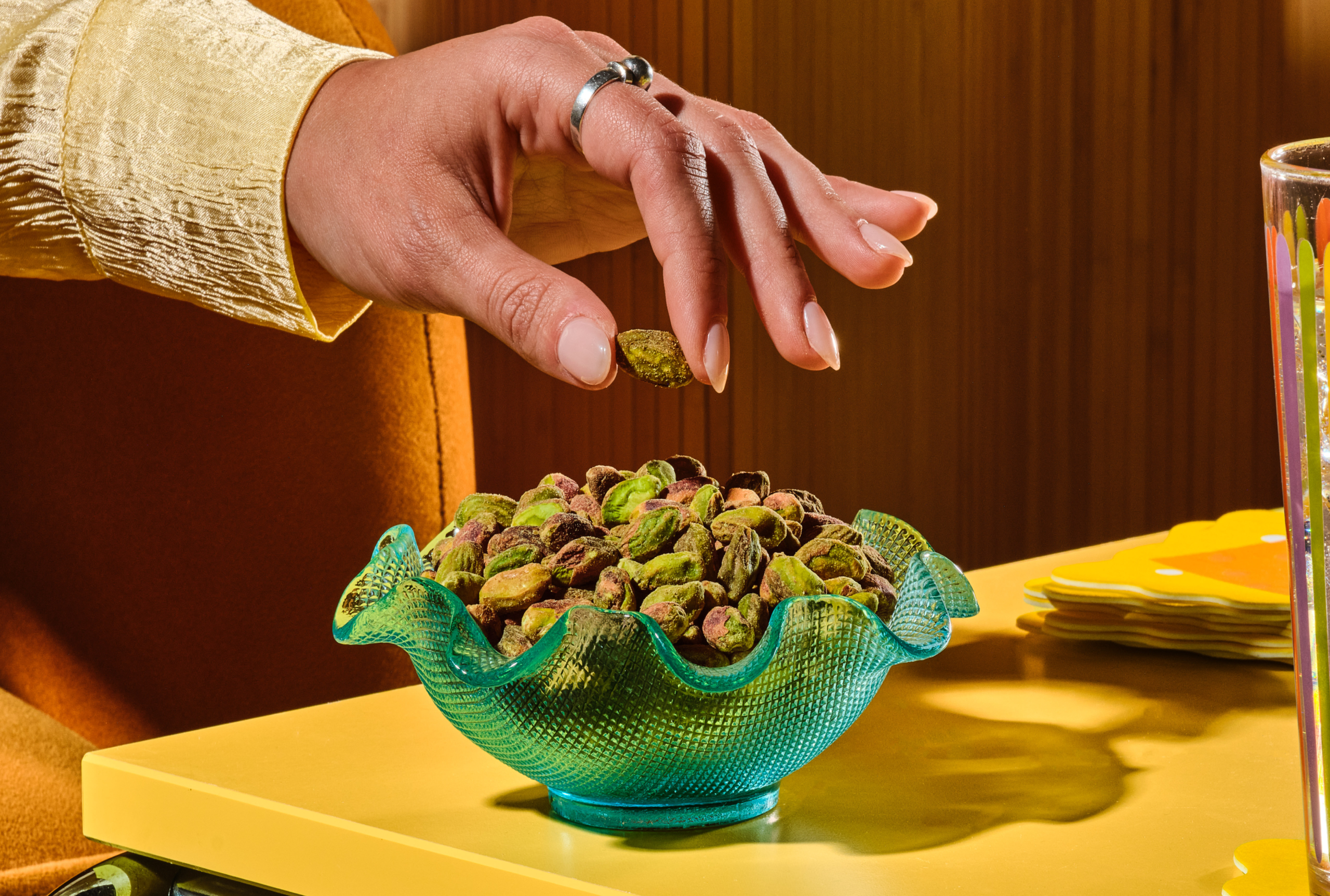Dry-Roasted Pistachios (Salted, No Shell)