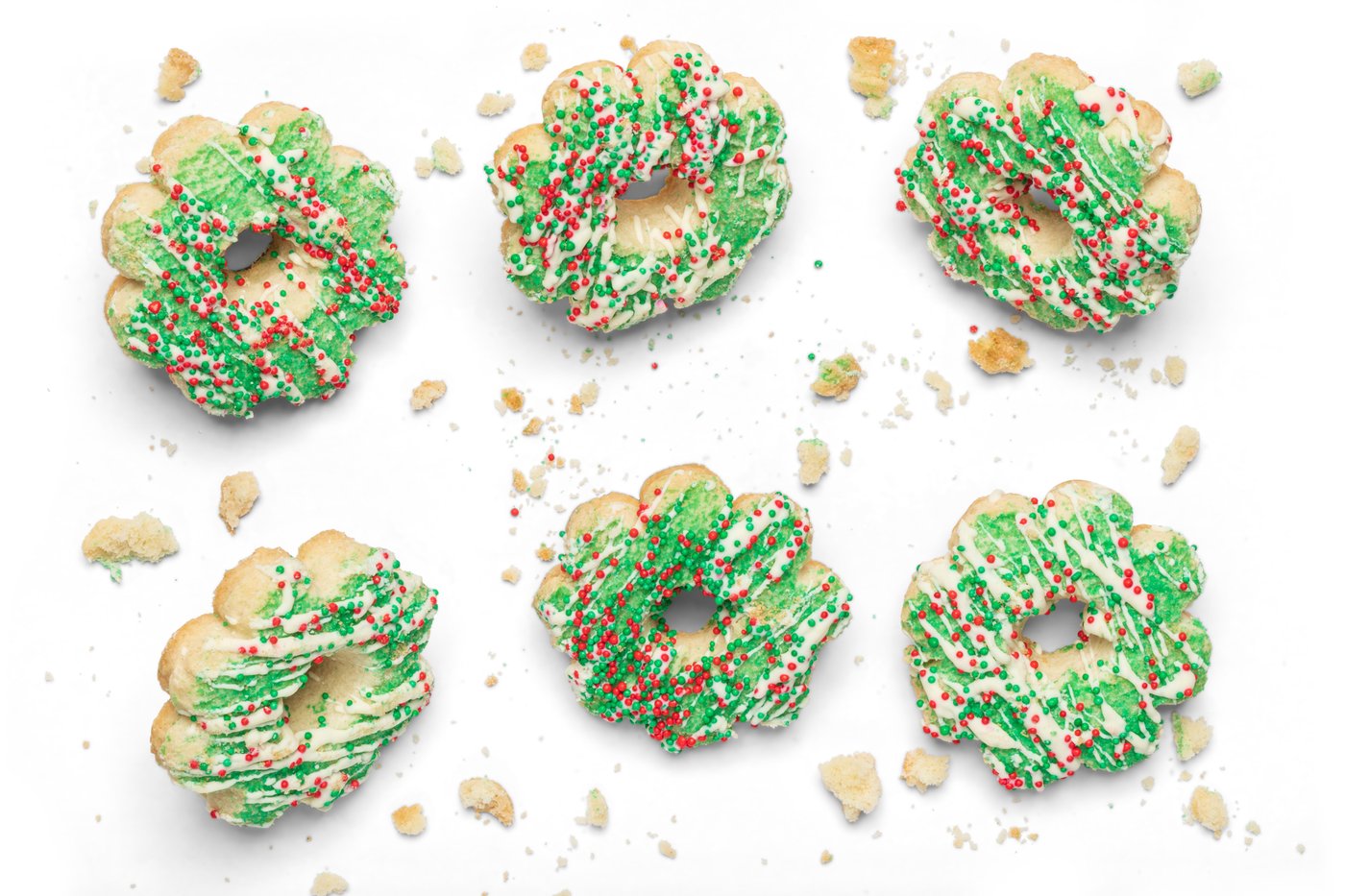 Shortbread Wreath Cookie