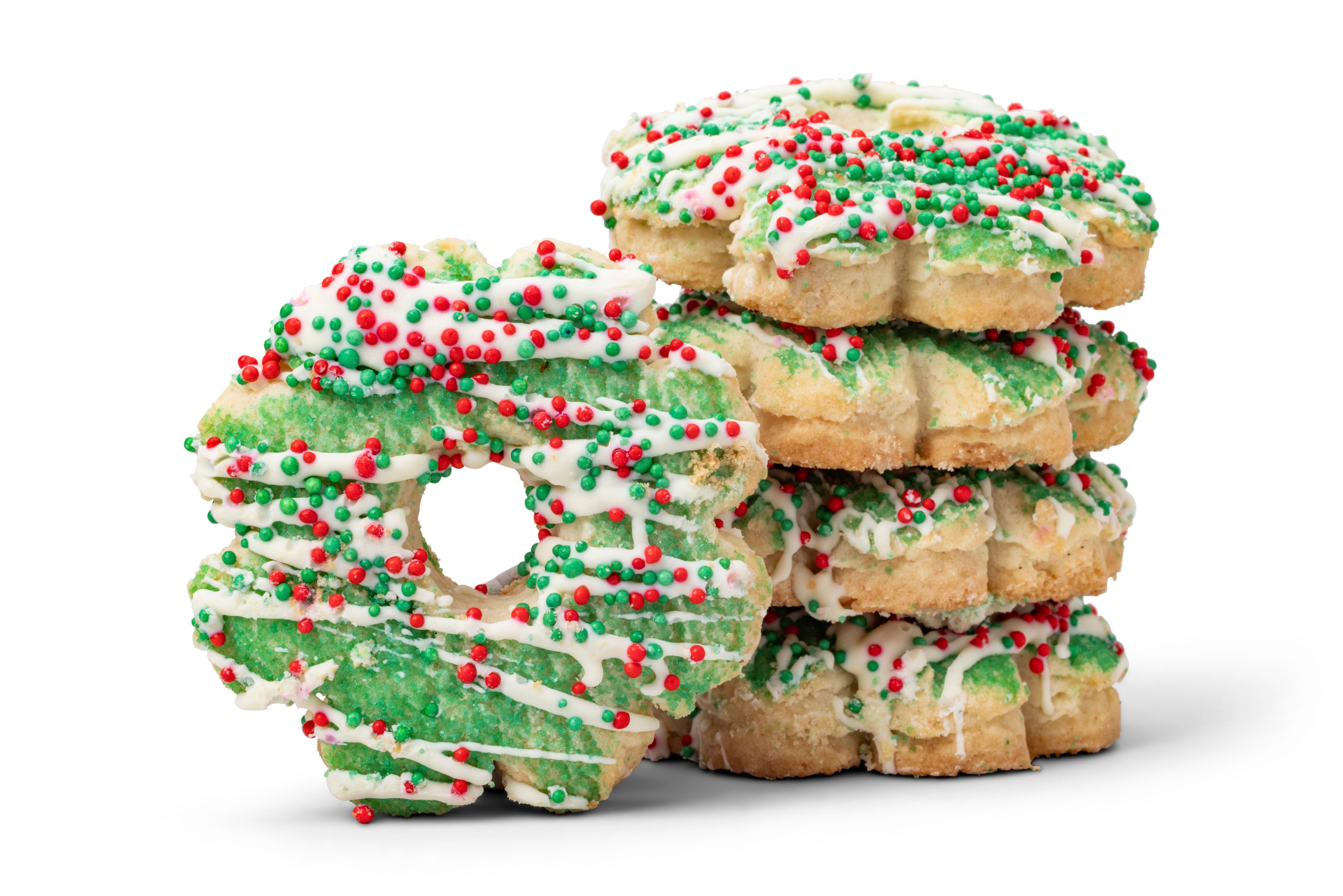 Shortbread Wreath Cookie