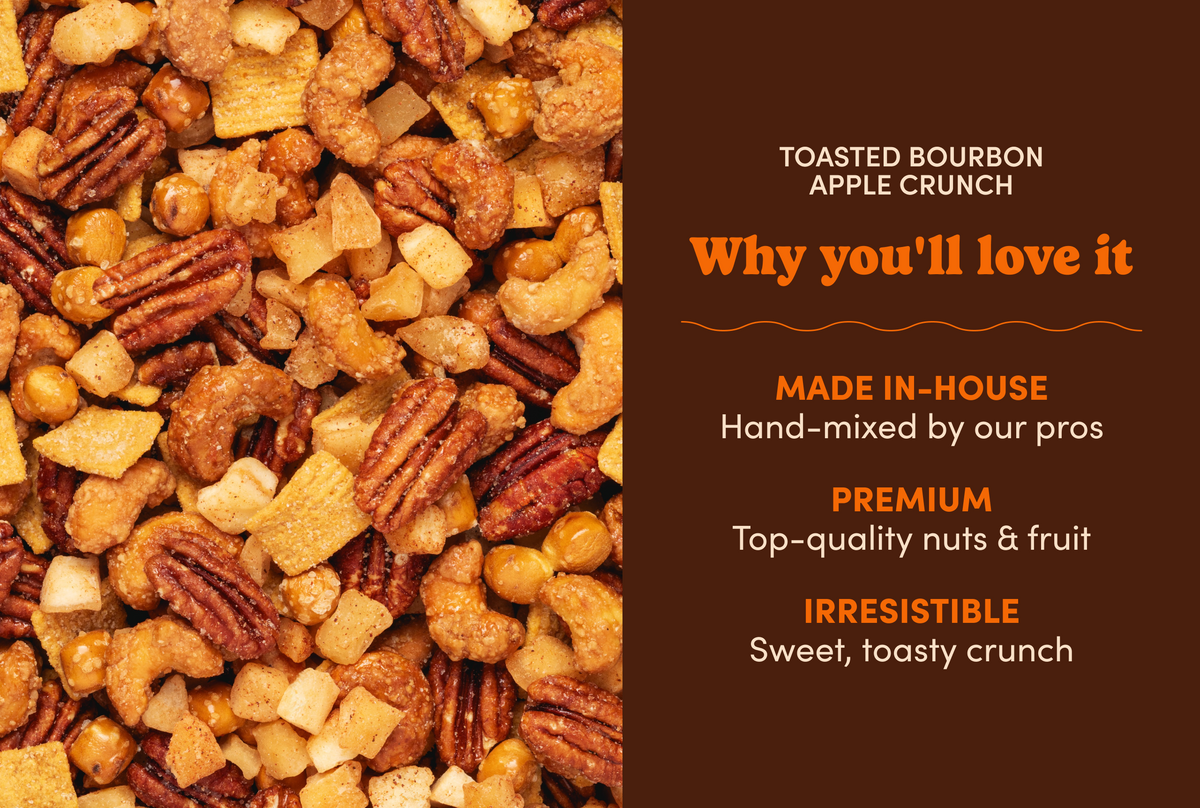 Toasted Bourbon Apple Crunch