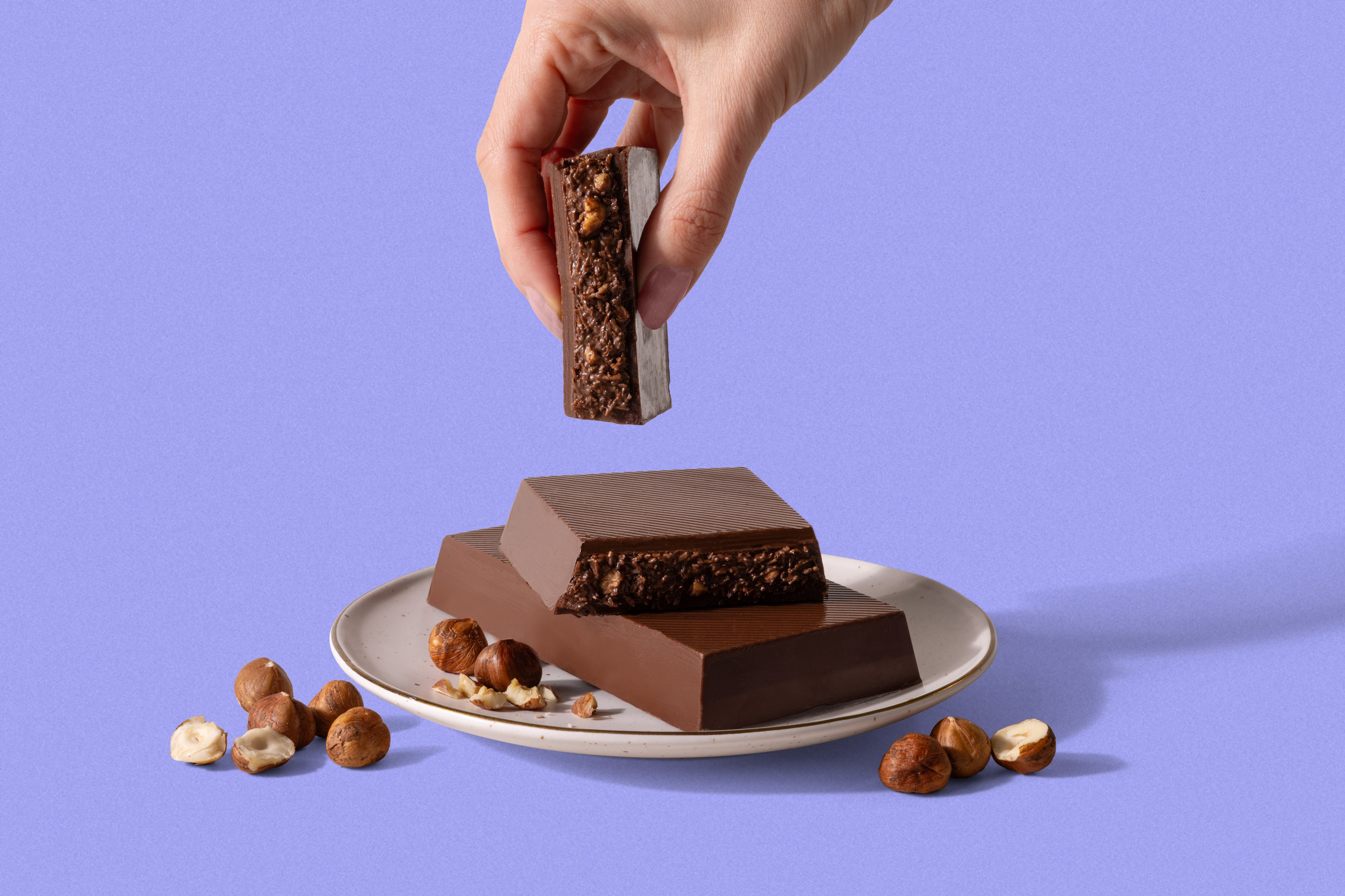 Hazelnut Dubai Chocolate Bar
