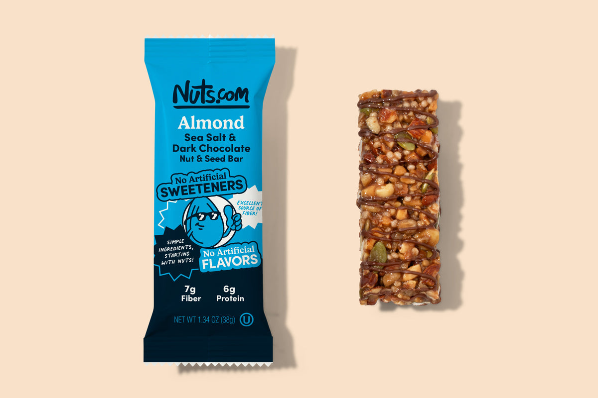 Sea Salt & Almond Dark Chocolate Nut & Seed Bar