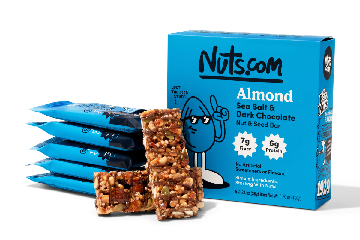 Sea Salt & Almond Dark Chocolate Nut & Seed Bar