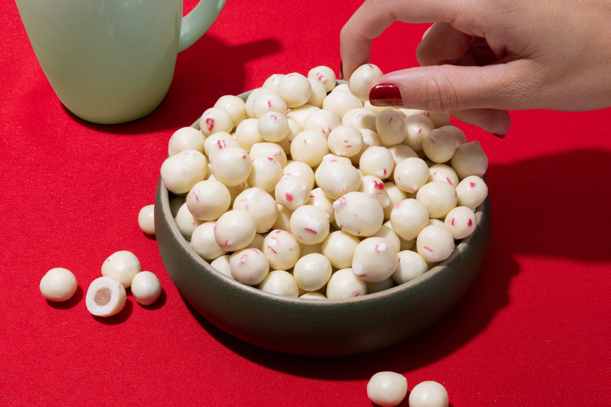 Peppermint Twist Cookie Dough Bites