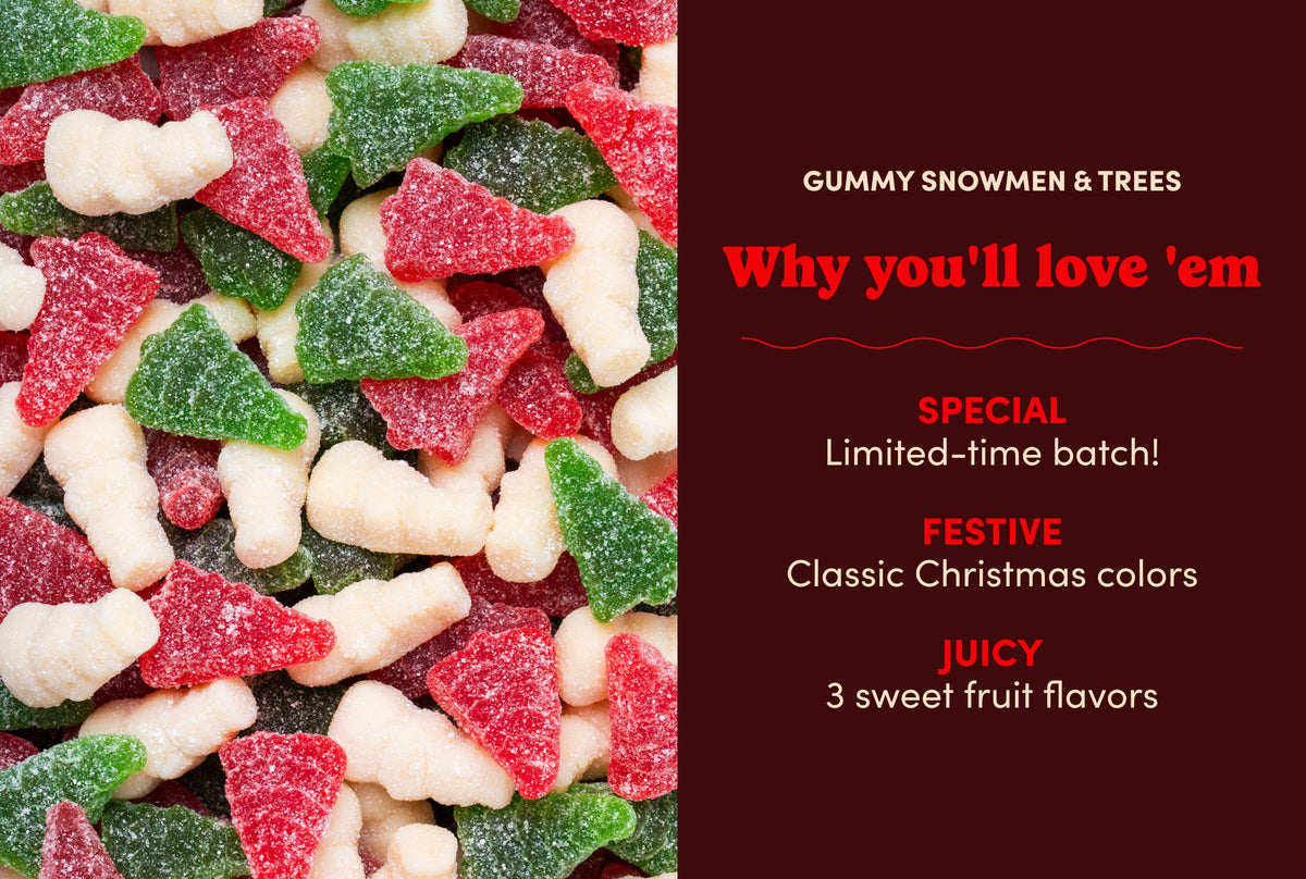 Gummy Snowmen & Trees