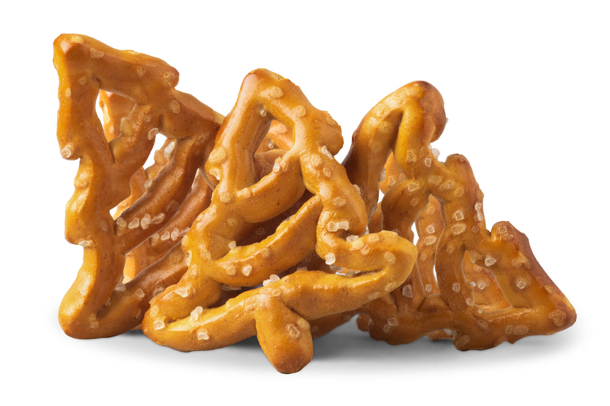 Christmas Tree Shaped Pretzels