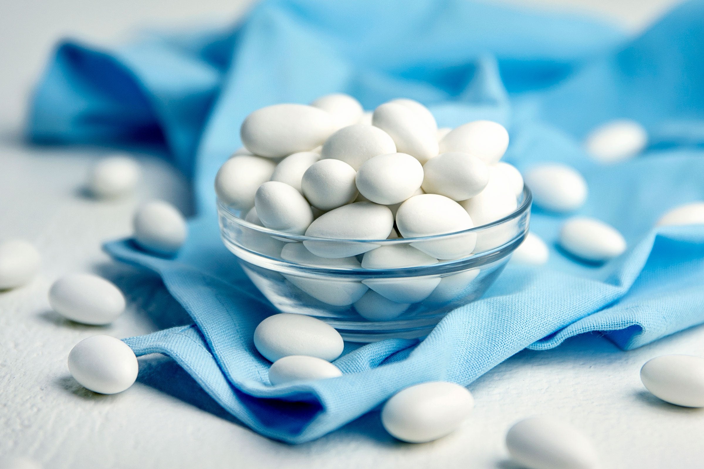 Jordan Almonds (White)