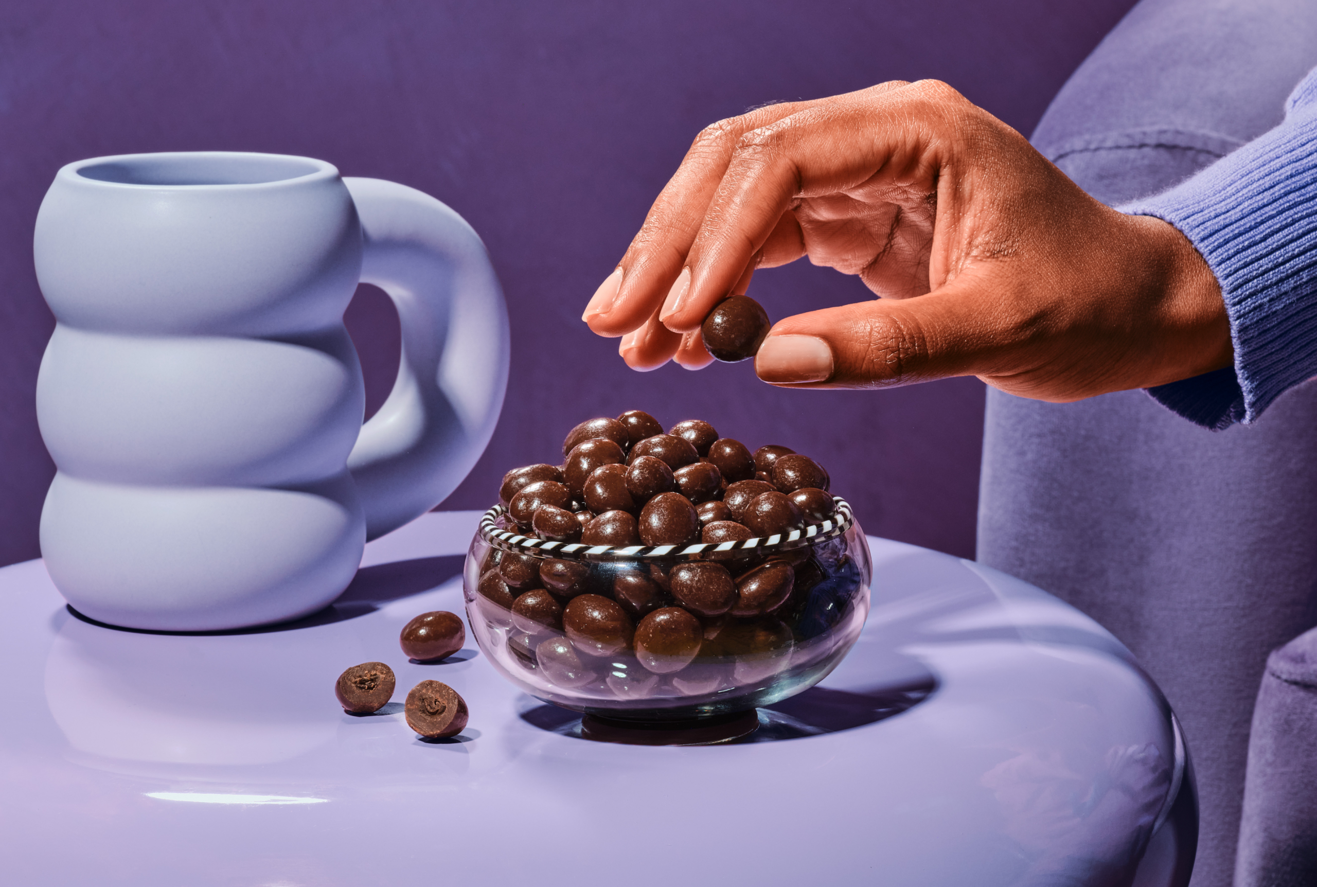 Dark Chocolate Covered Espresso Beans