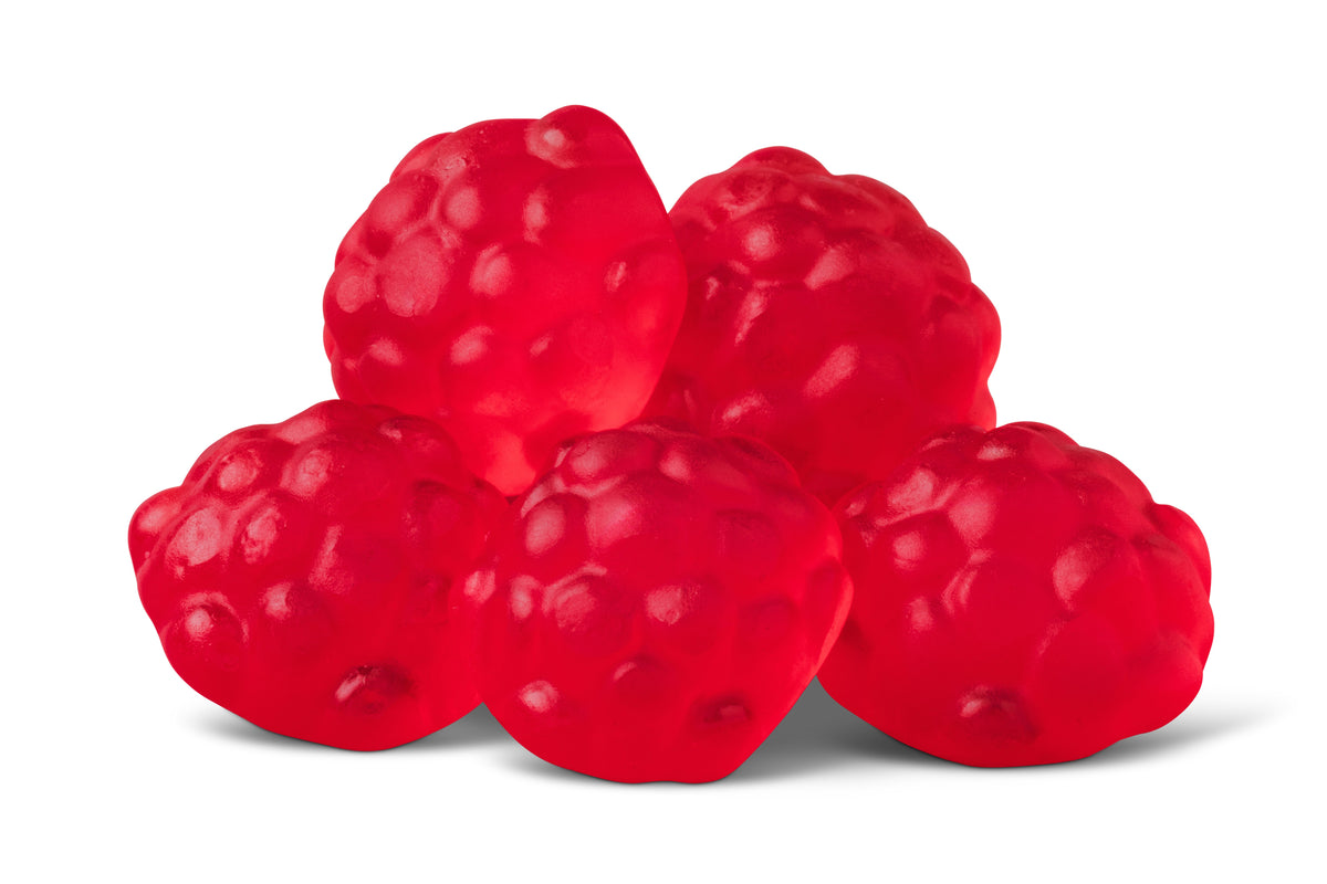 Gummy Red Raspberries