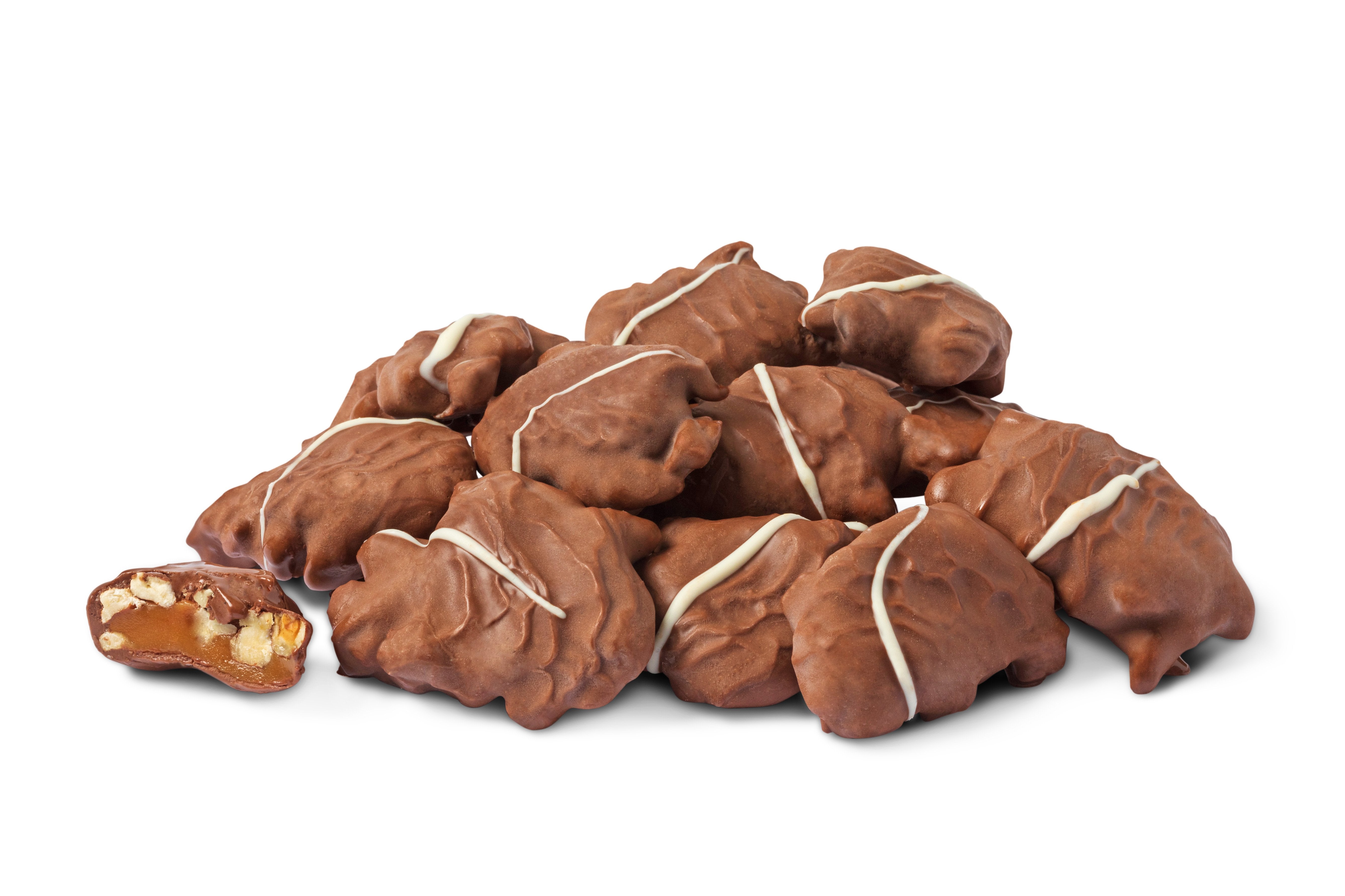Milk Chocolate Pecan Clusters (No Sugar Added)