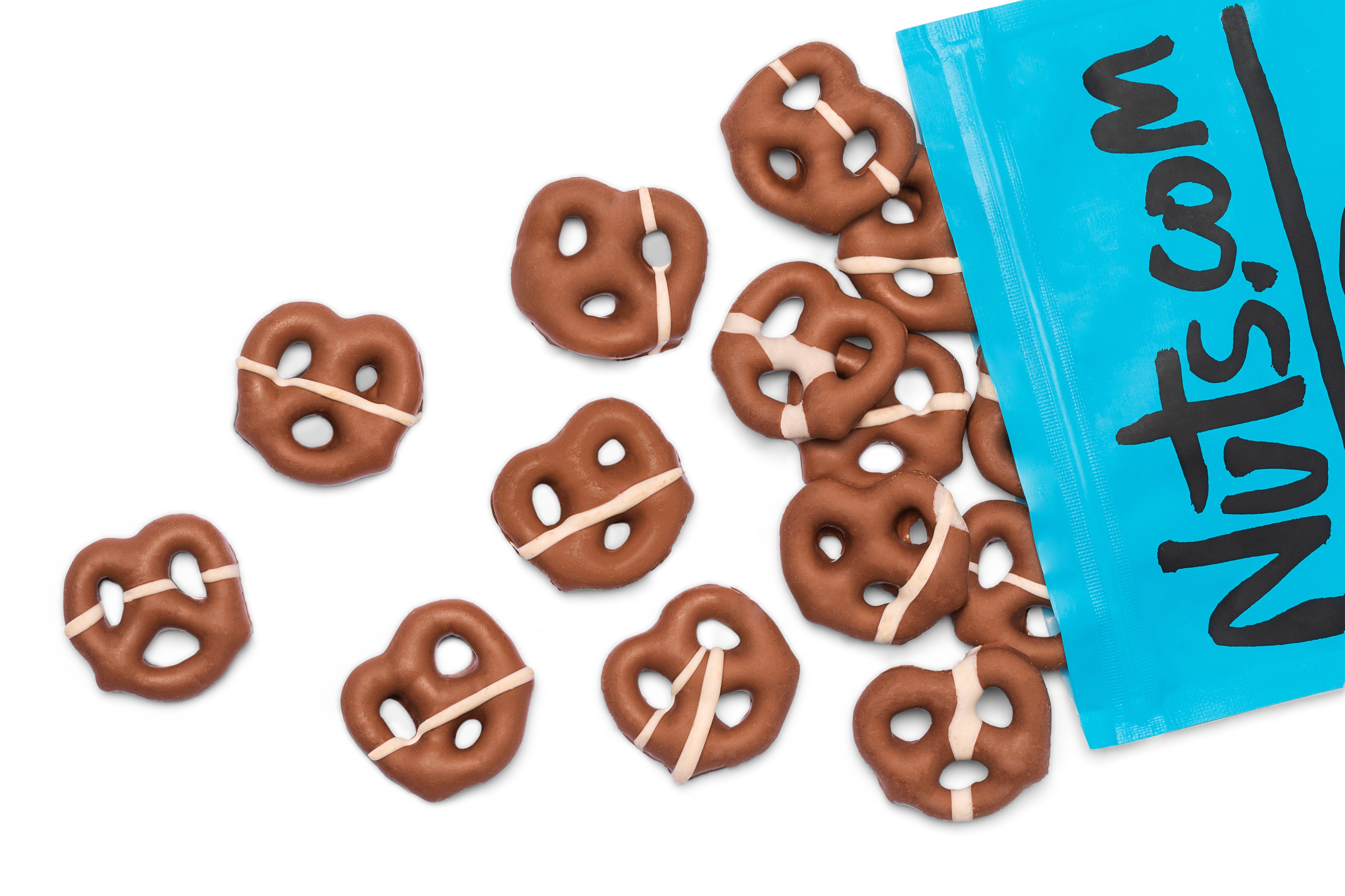 Chocolatey Coated Pretzels (Low Sugar)