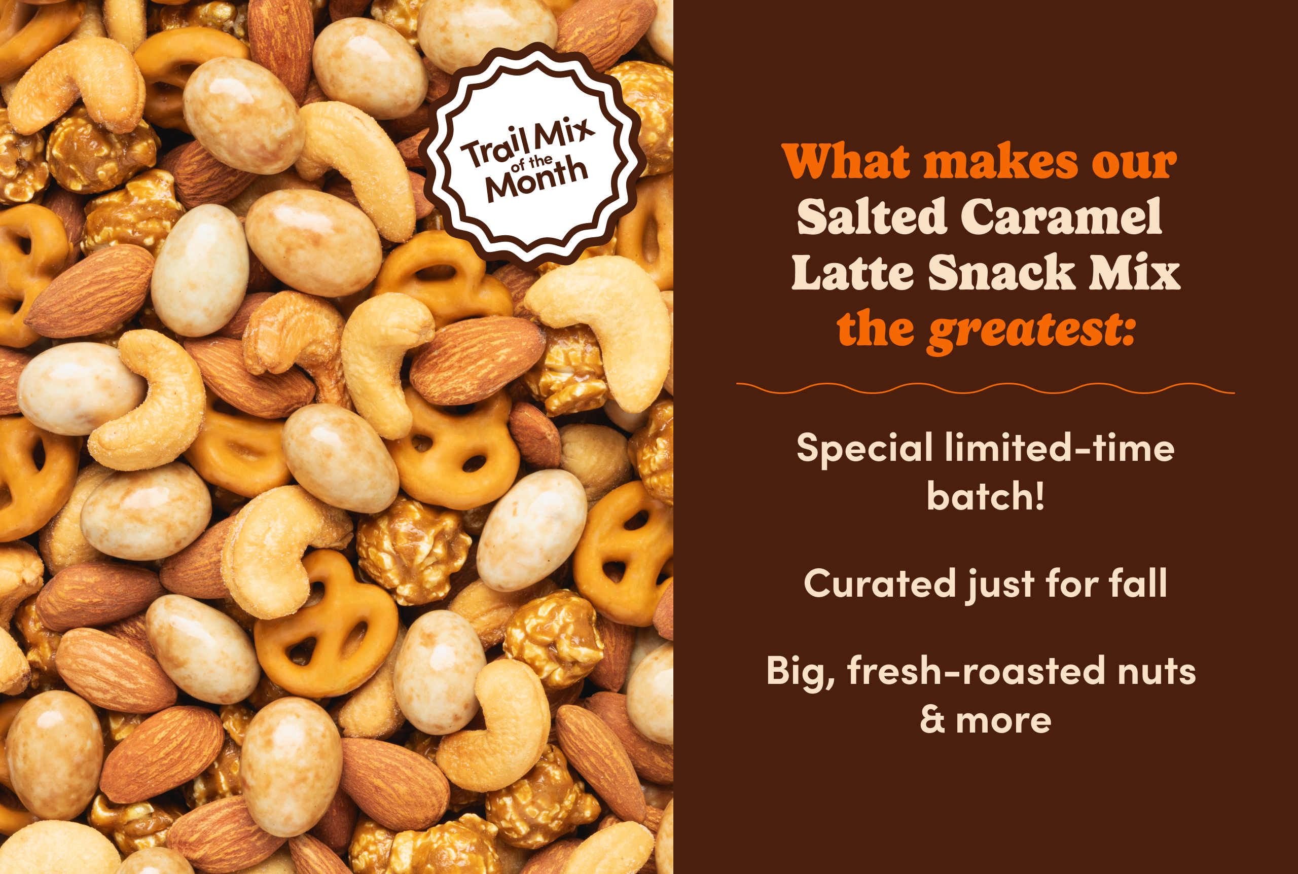 Salted Caramel Latte Snack Mix