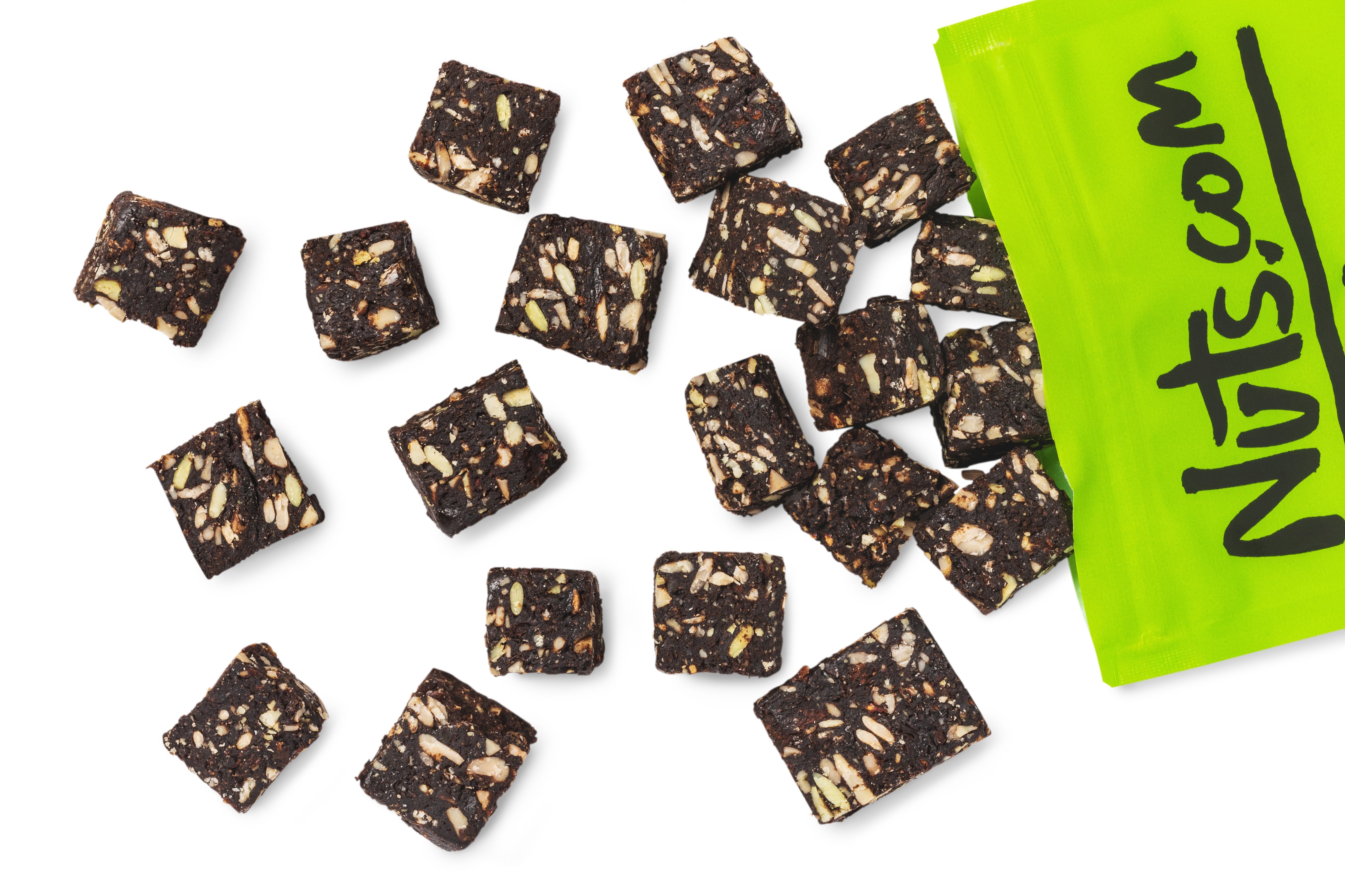 Organic Carob Super Green Energy Squares