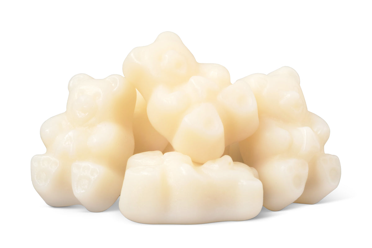 Strawberry Banana Gummy Bears (White)
