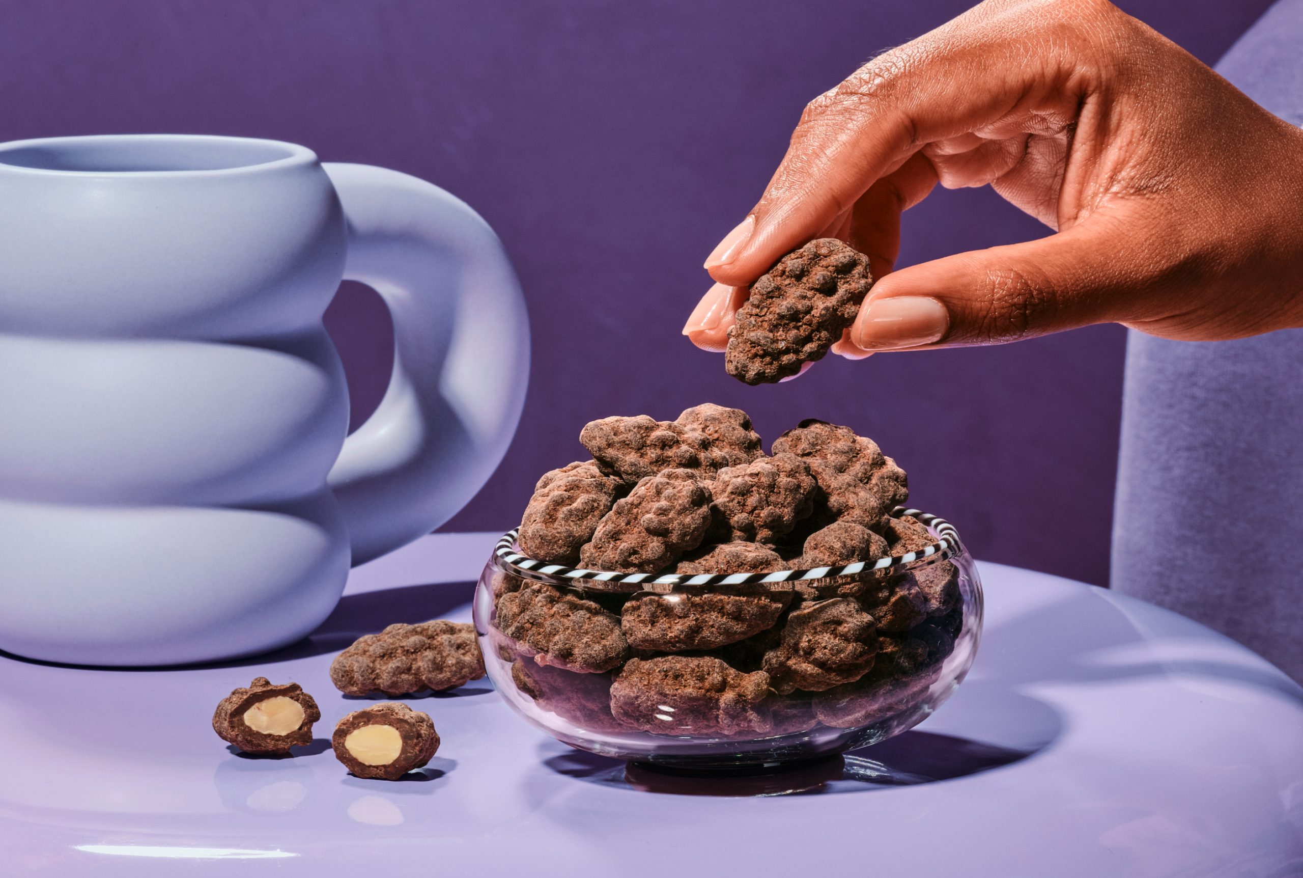 Dark Chocolate Turbinado Sea Salt Almonds