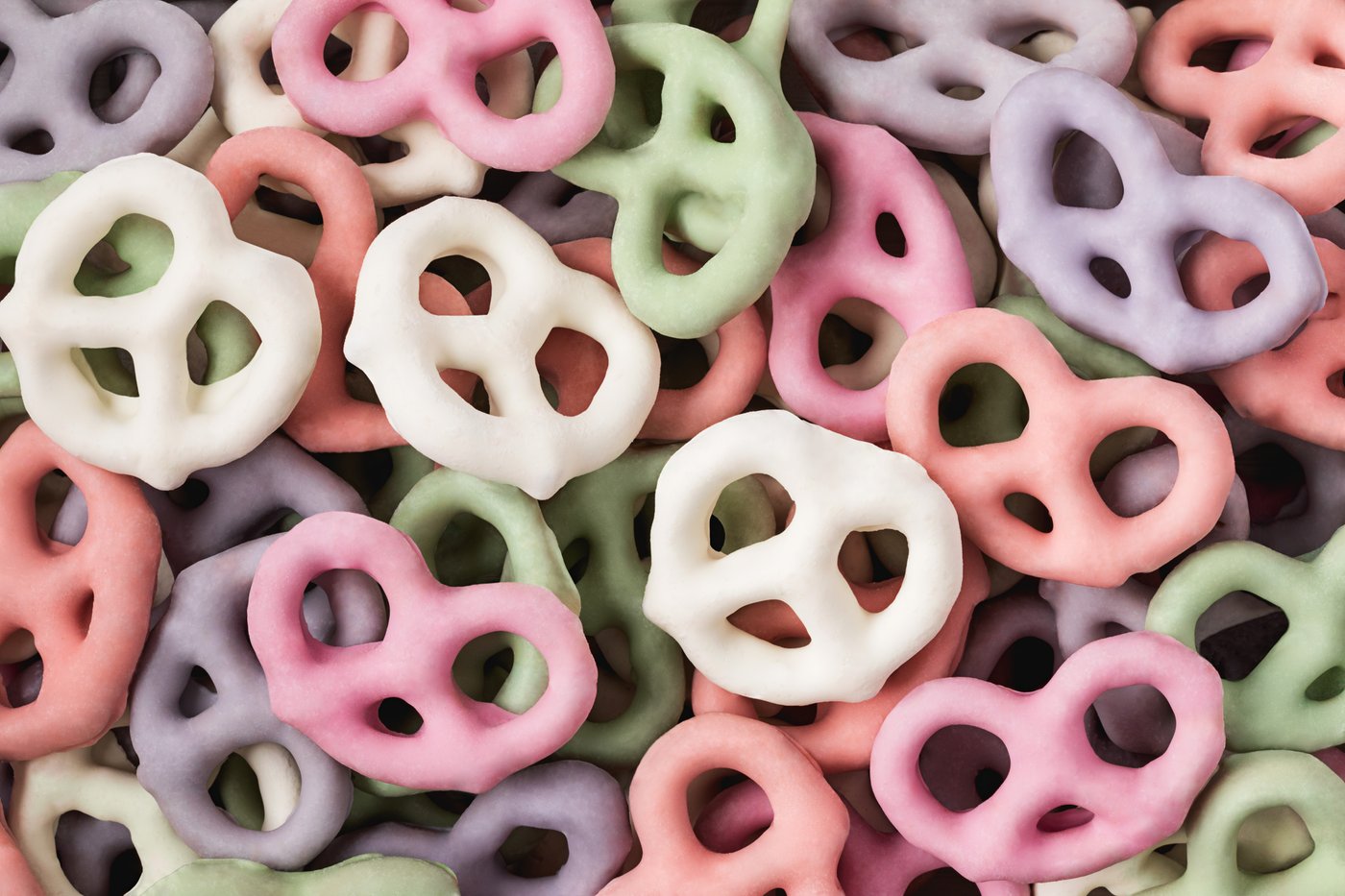 Spring Yogurt Pretzels