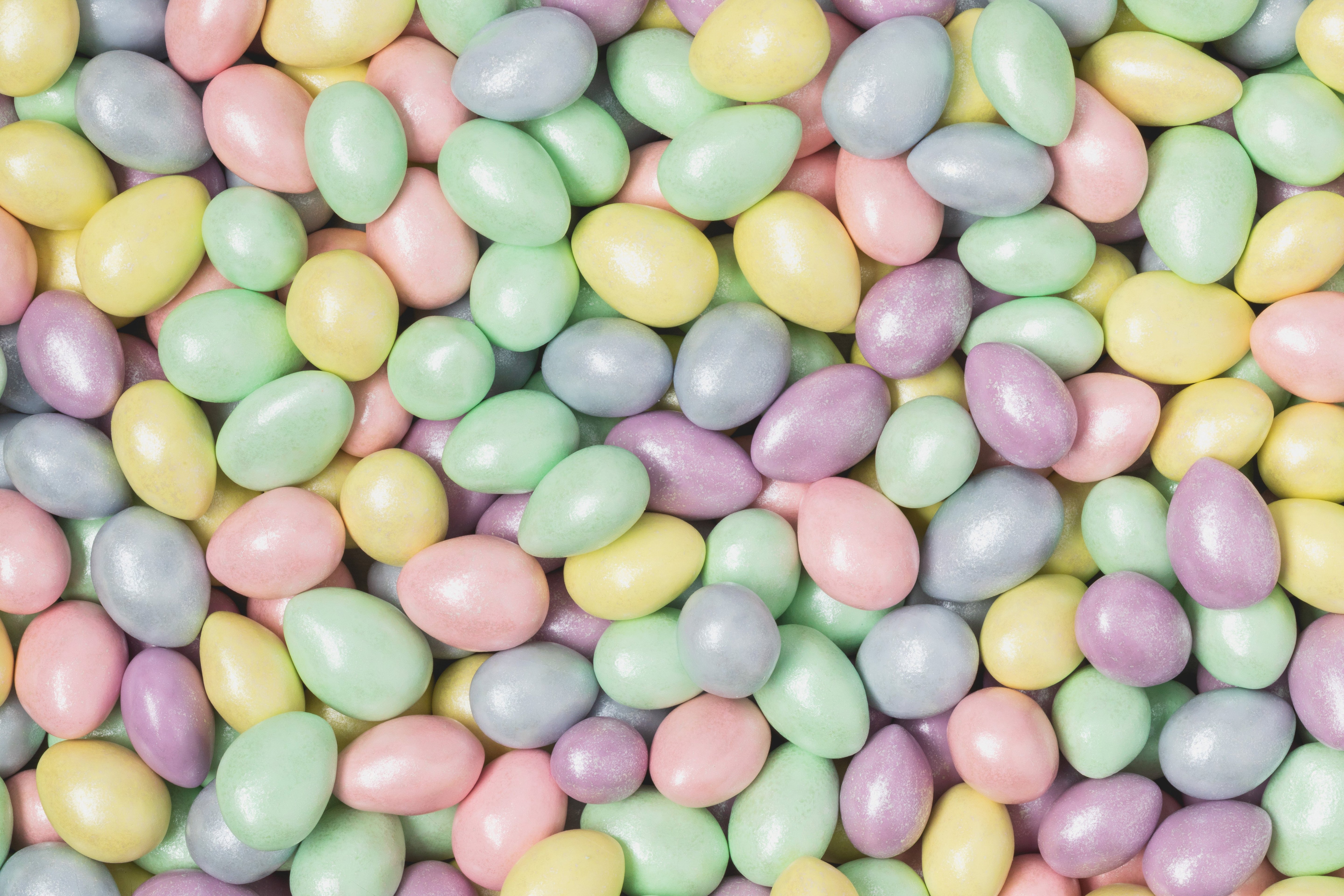 Chocolate Jordan Almonds (Pastel Sparkle)