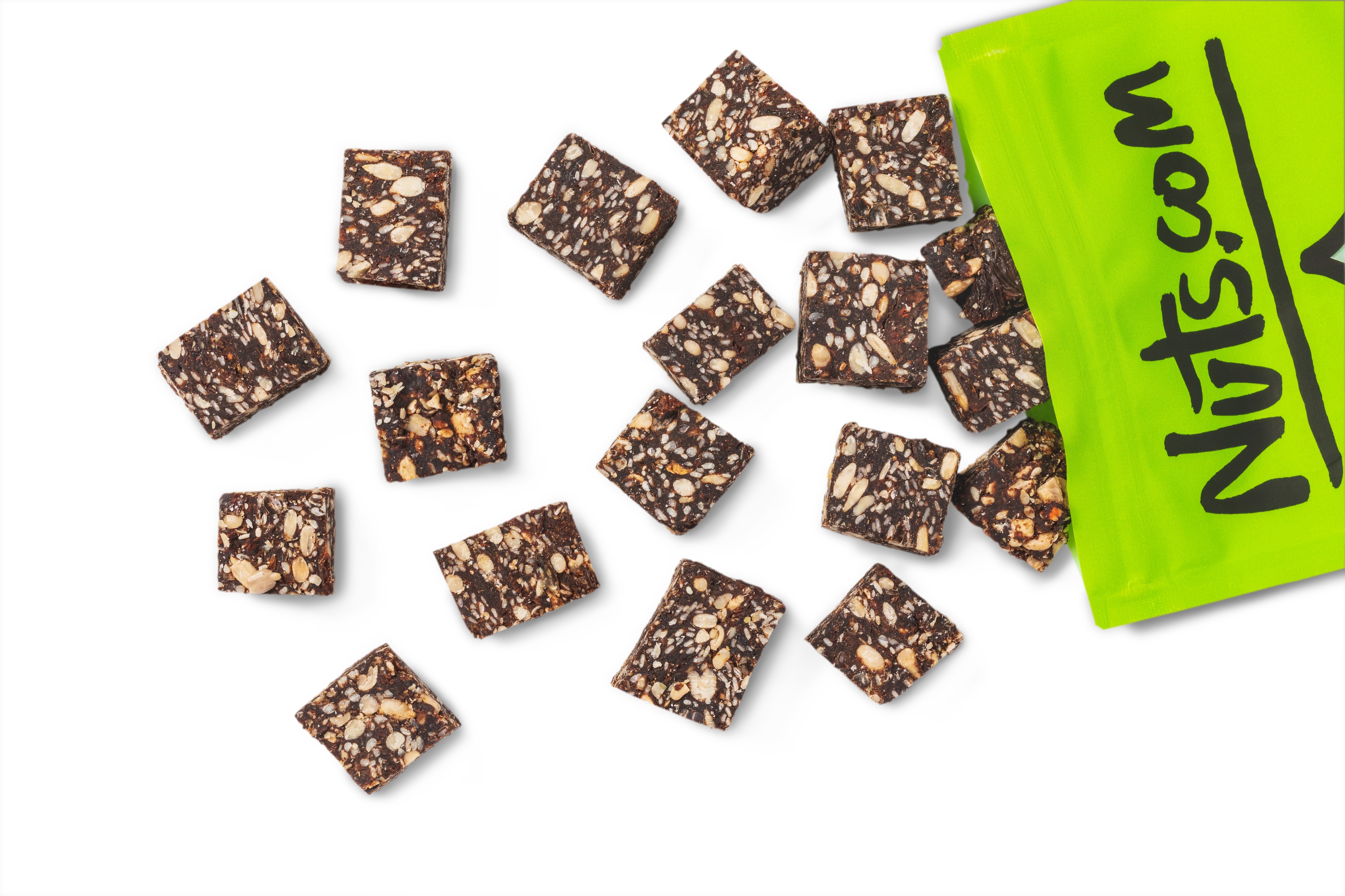 Organic Date Flax Energy Squares