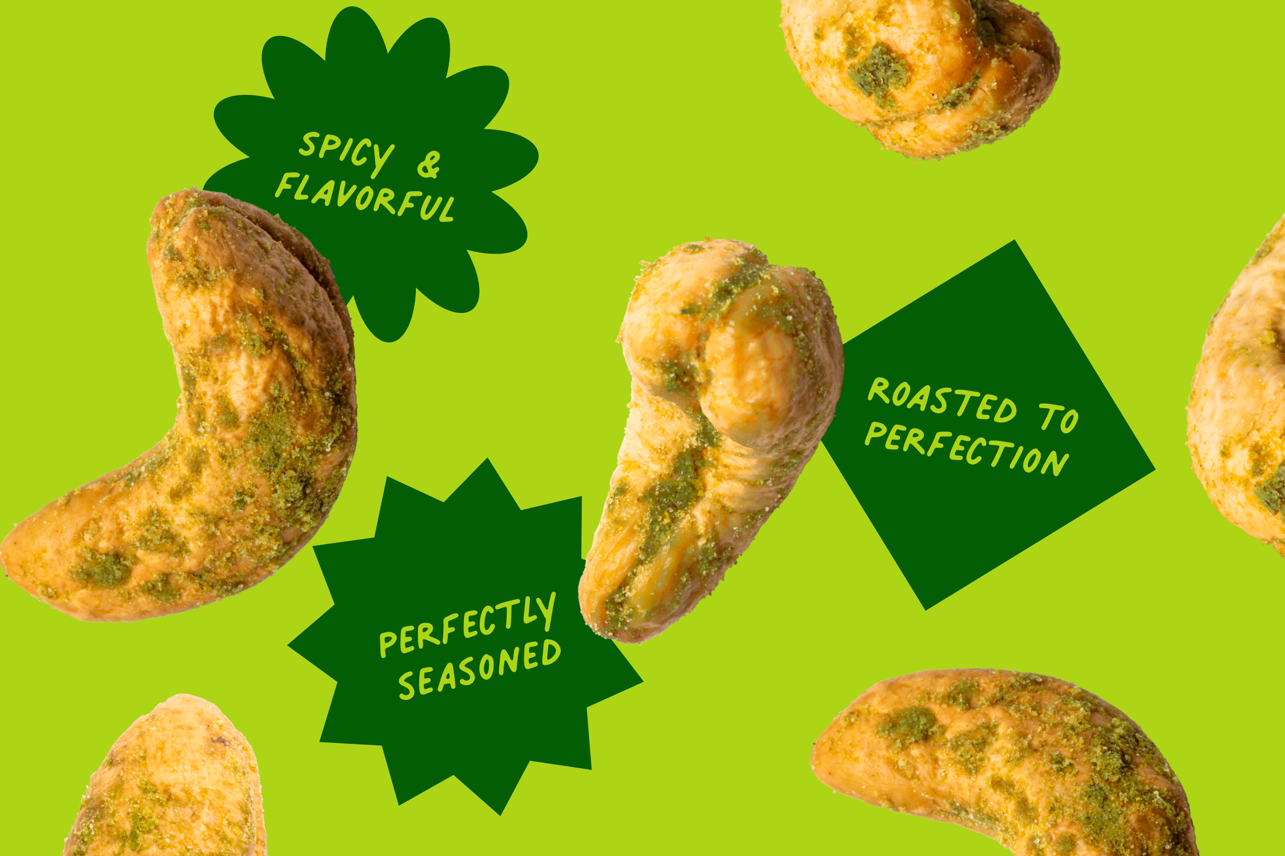 Lightly Salted Jalapeño Cashews
