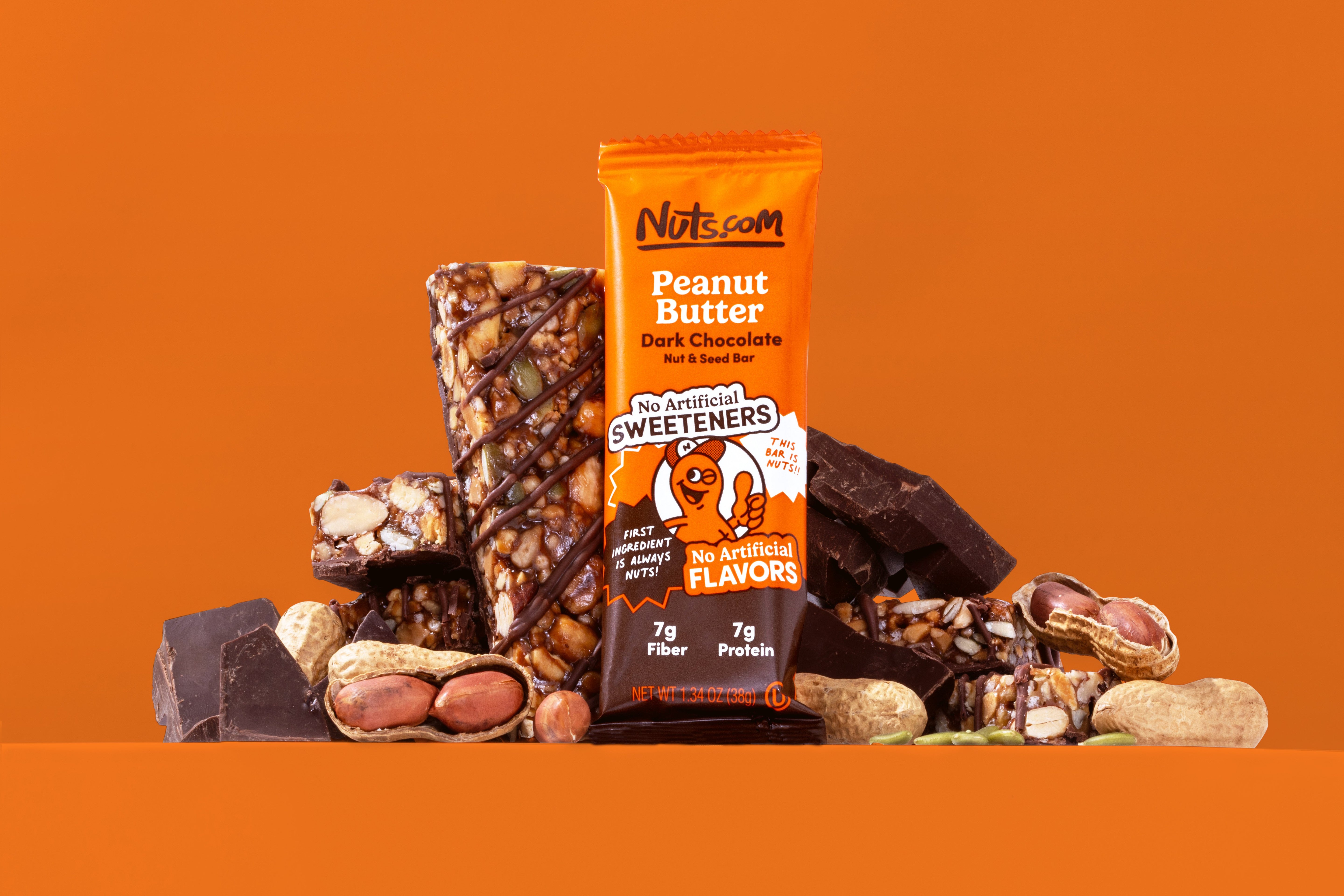 Peanut Butter Dark Chocolate Nut & Seed Bar