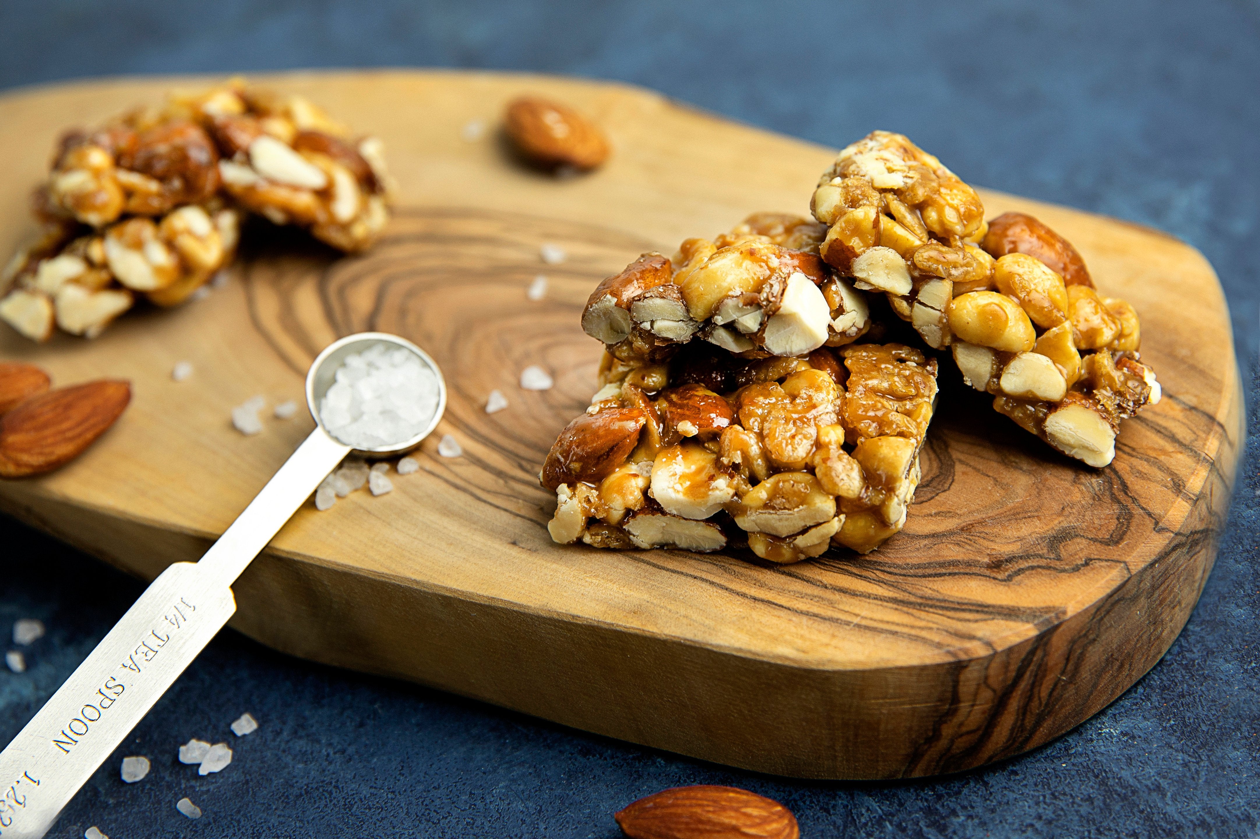 Almond Salted Caramel Bitty Bars