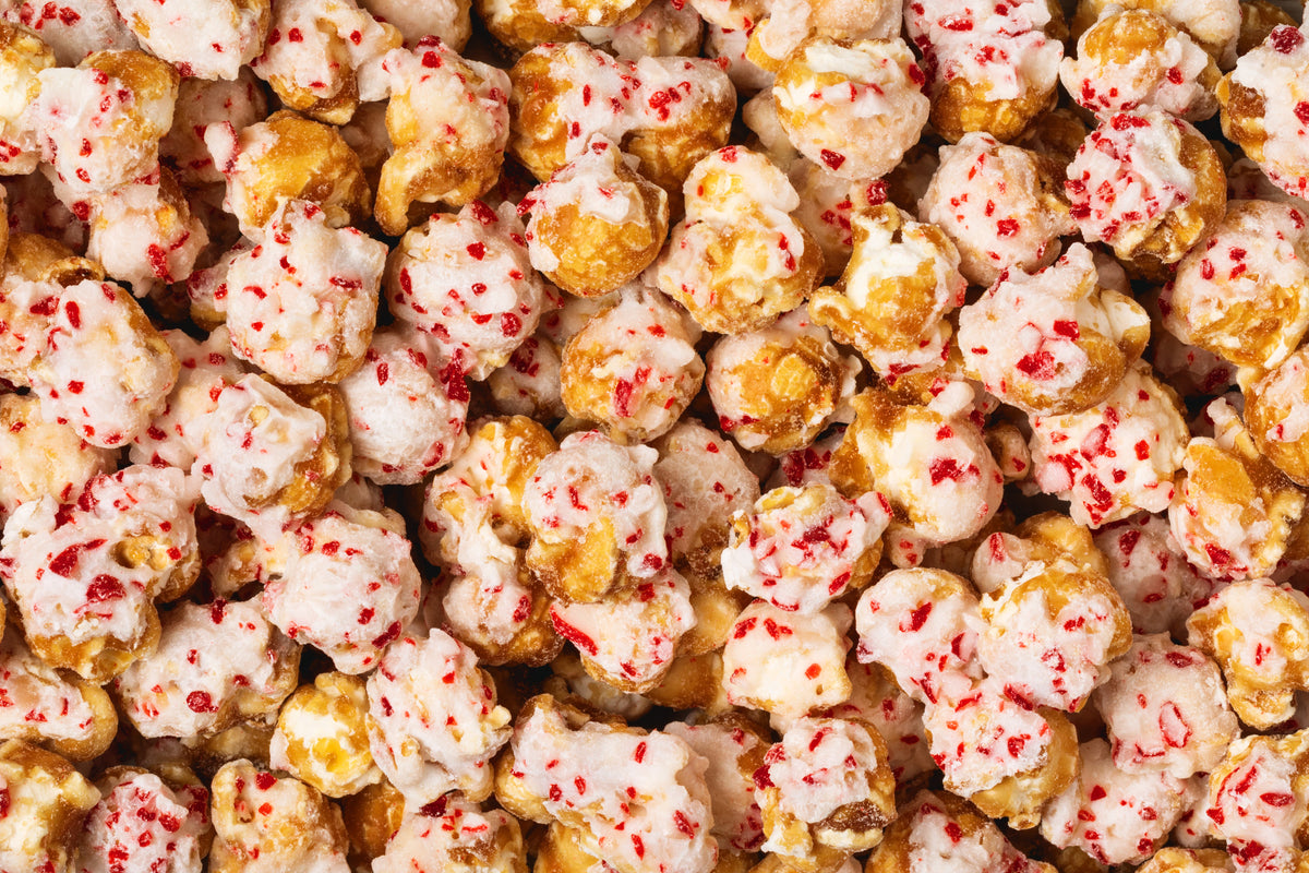 Peppermint Crunch Popcorn