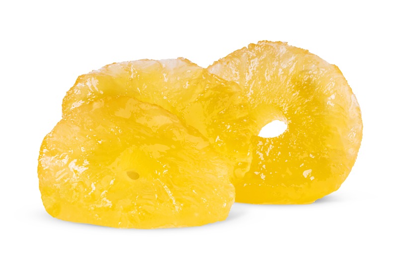Glazed Pineapple Slices -12 oz bag