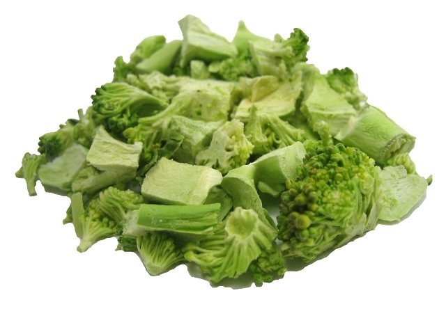 Freeze-Dried Broccoli -2 oz container Snack Pack