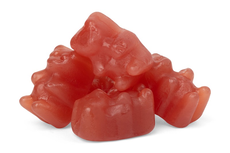 Organic Cinnamon Flavored Gummy Bears -7 oz bag