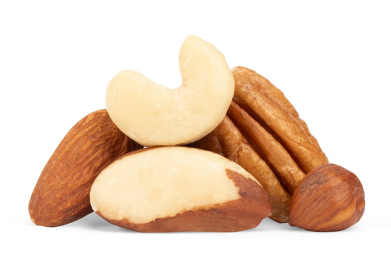 Raw Mixed Nuts (No Shell) -8 oz bag Snack Pack