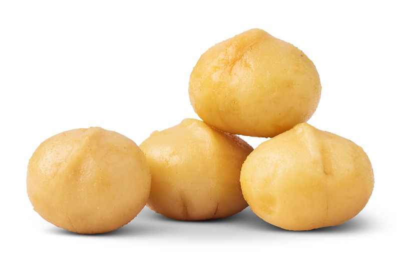 Lightly Salted Roasted Macadamia Nuts (50% Less Sodium) -1 lb bag