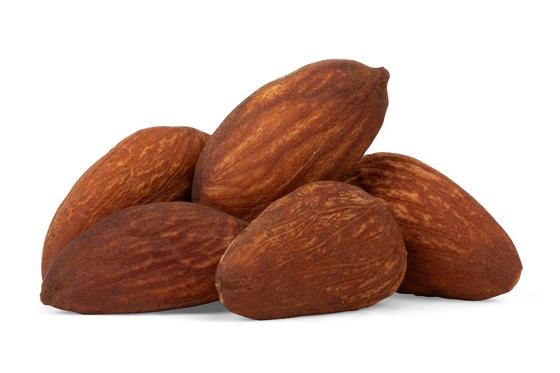Roasted Almonds (Unsalted) -25 lb case