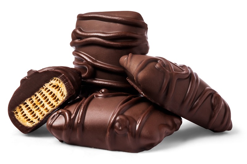 Dark Chocolate Sponge Candy -1 lb bag