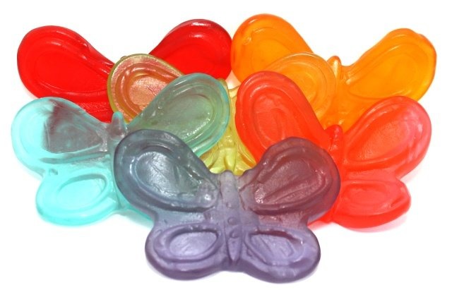 Gummy Butterflies -1 lb bag