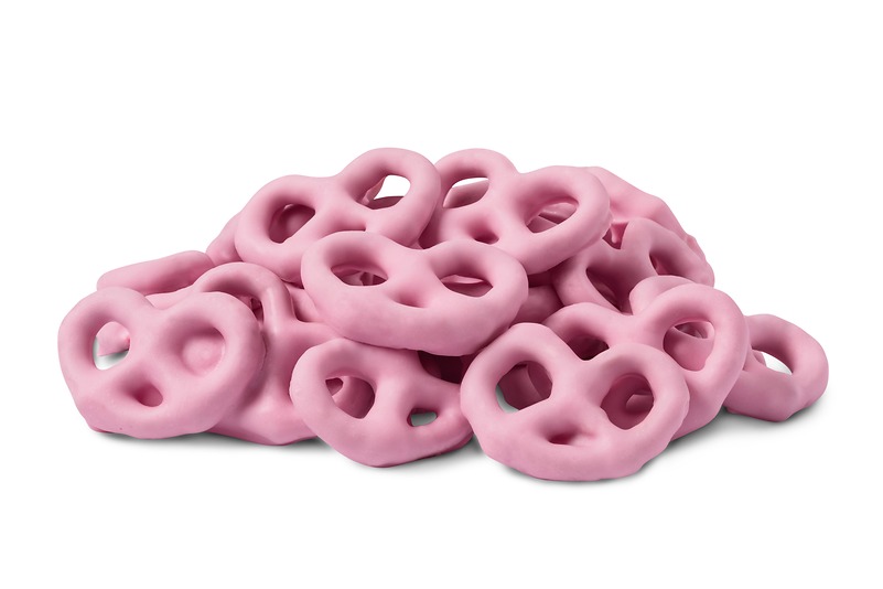Raspberry Flavored Yogurt Pretzels -13 oz bag