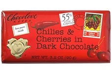 Link to Chocolove Dark Chocolate Bar with Chilies and Cherries